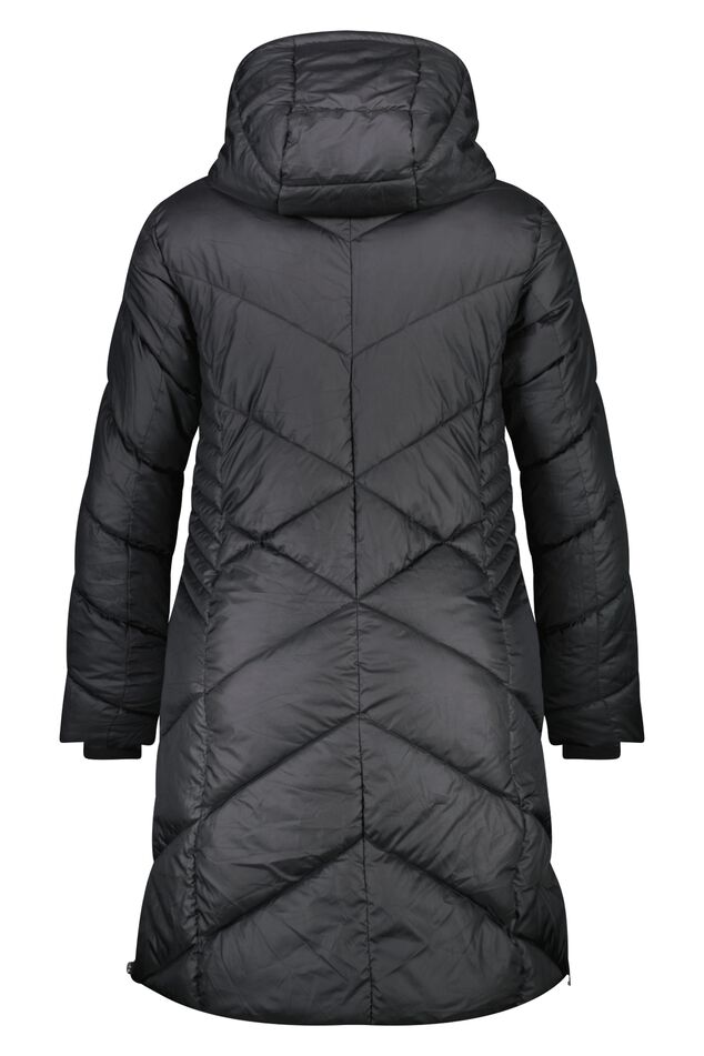 Chaqueta acolchada larga  image number 2