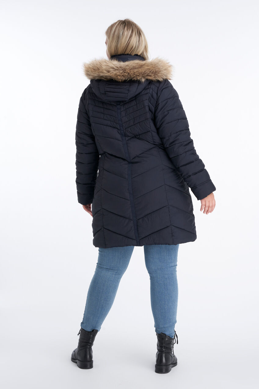 Abrigo con capucha image number 3