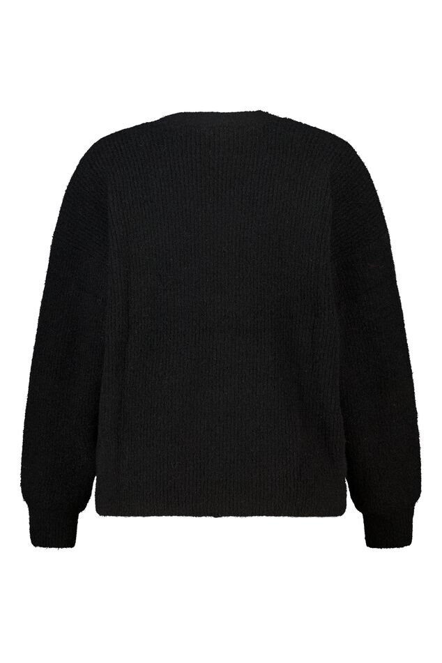 Cárdigan con botones dorados image number 2