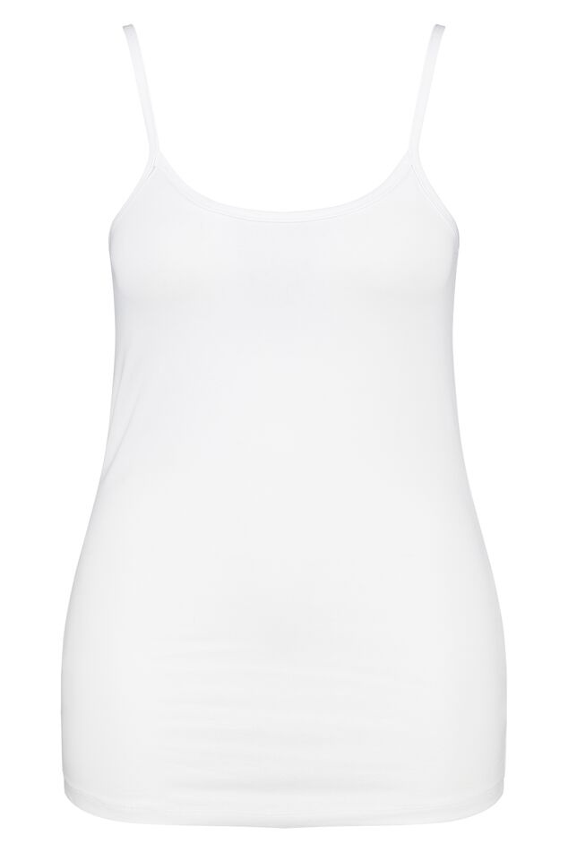 Top de espagueti con elástico image number 1