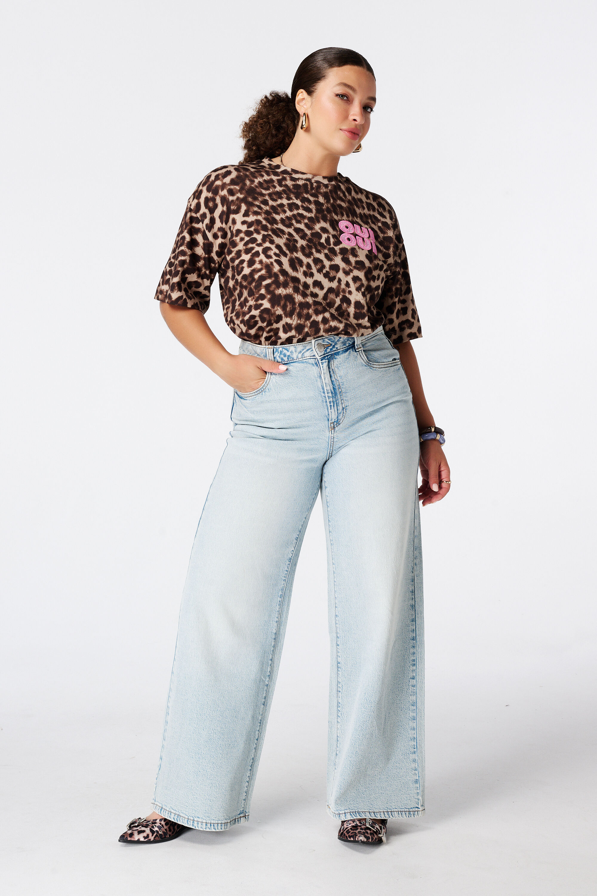 Camiseta con estampado animal image number 5