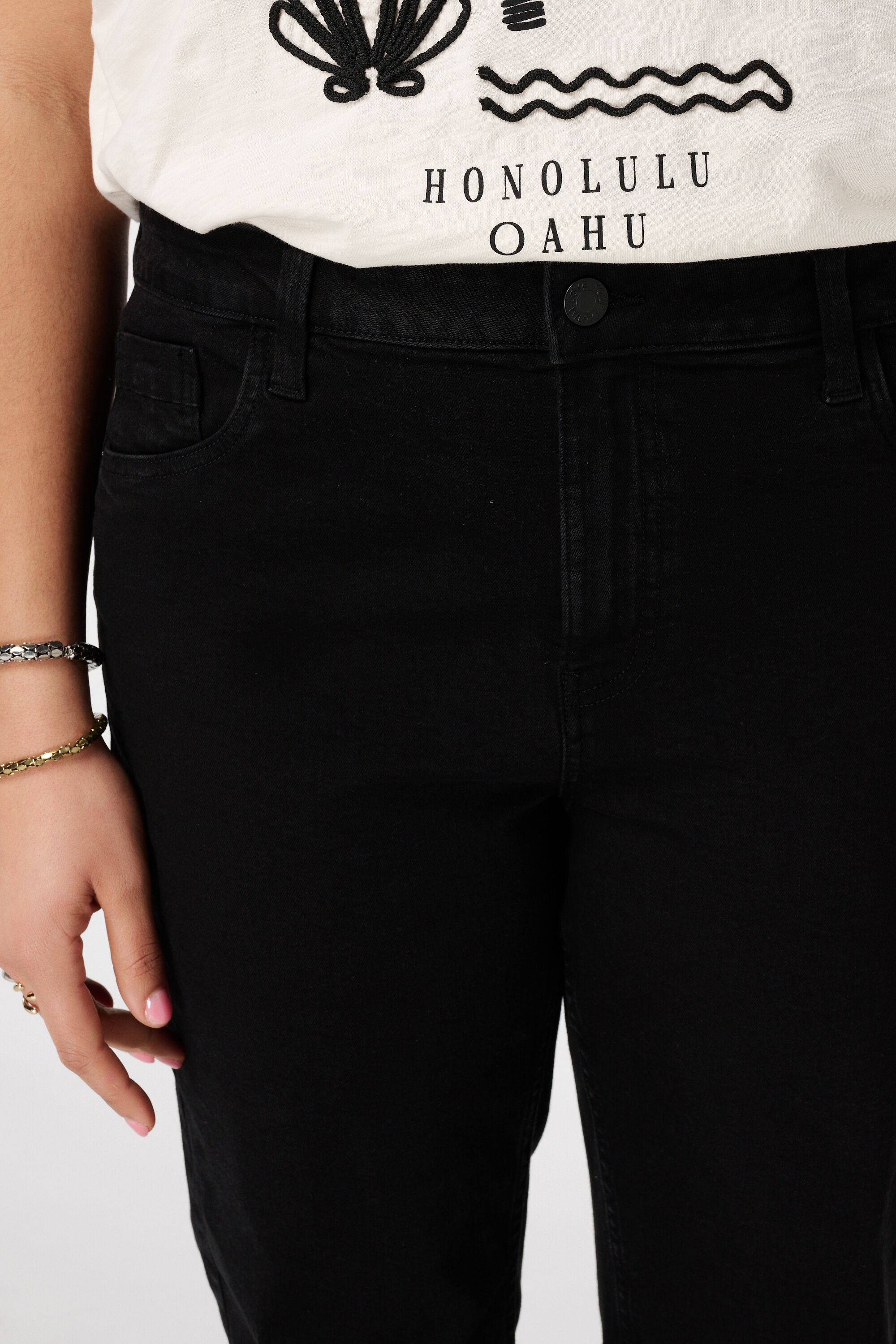 Vaqueros straight leg LILY largo 34 image number 4