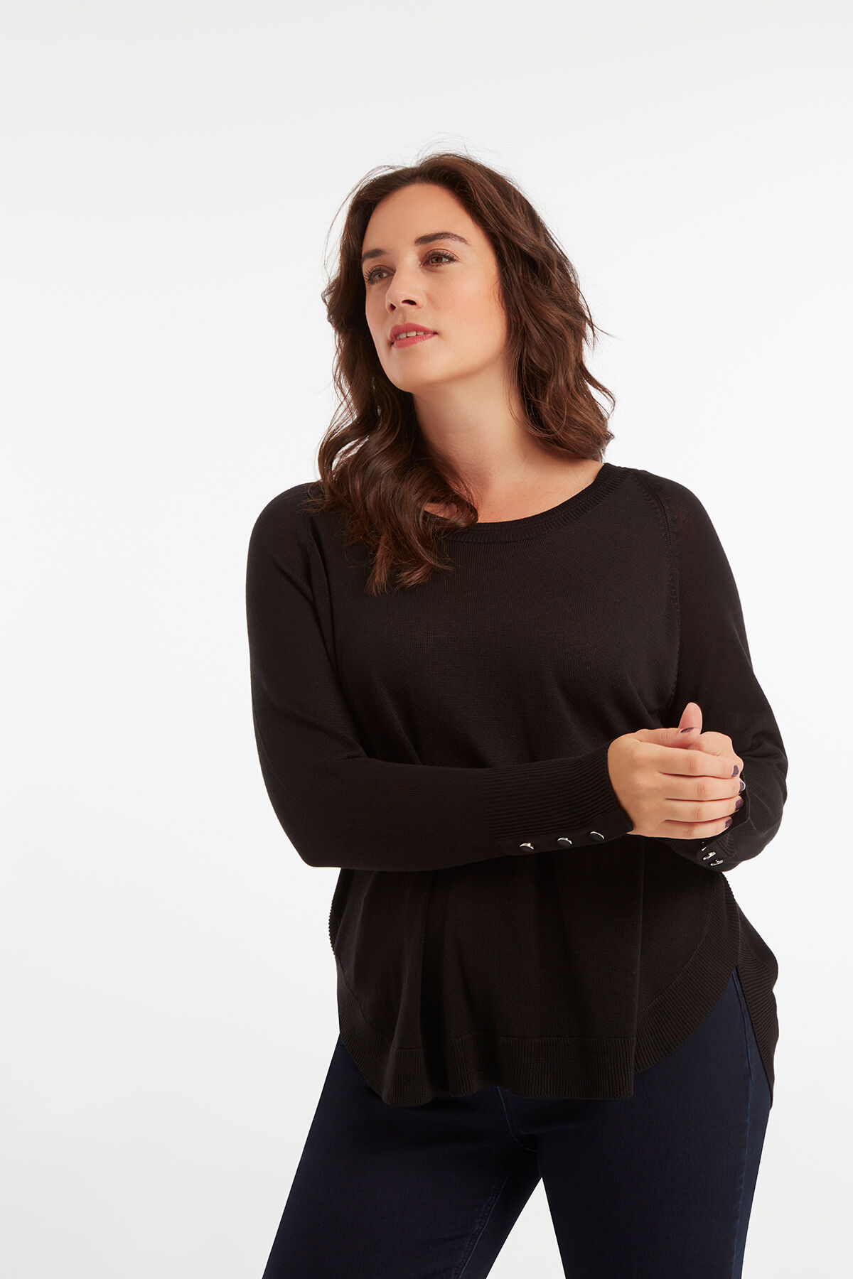 Jersey con patr&oacute;n estriado fino image number 4