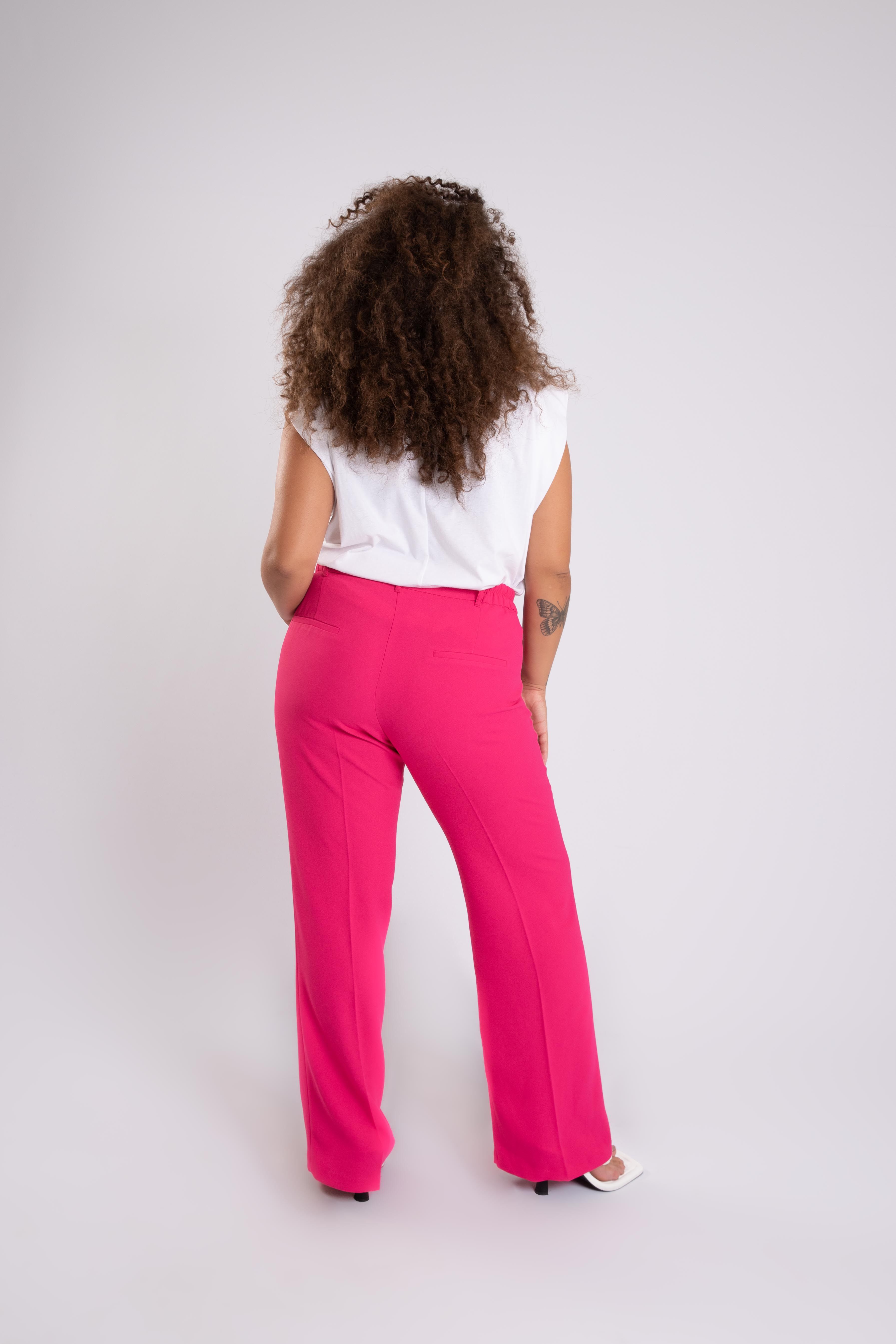 Pantalones de pernera ancha image number 4