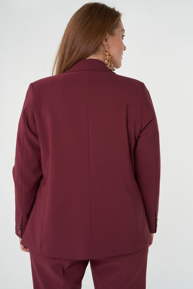 Blazer con cierre de botón image number 4