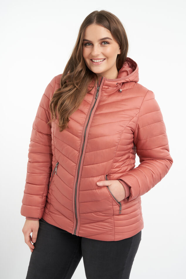 Chaqueta de entretiempo ligera con capucha image number 0