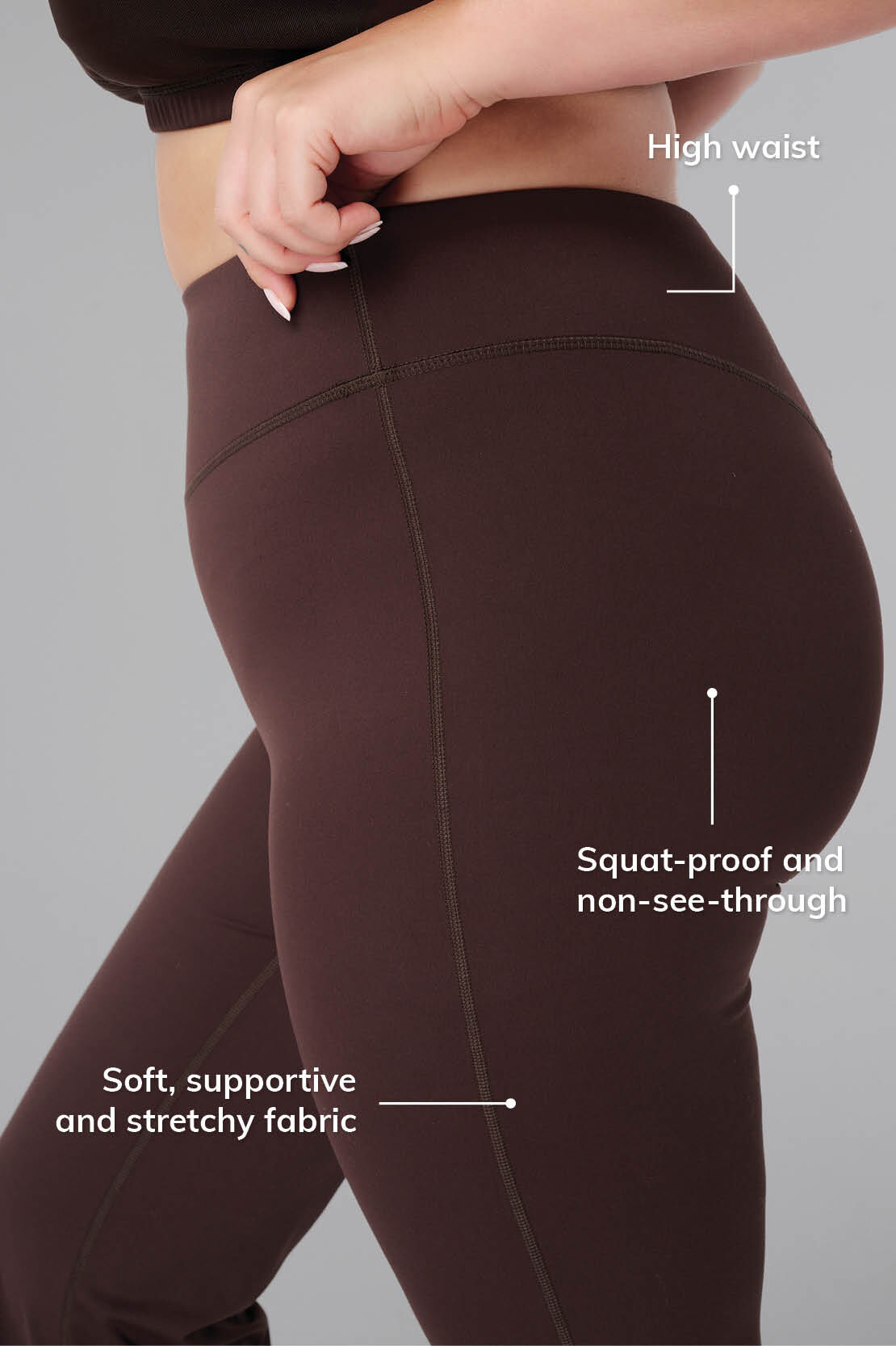 Leggings deportivos acampanados image number 3