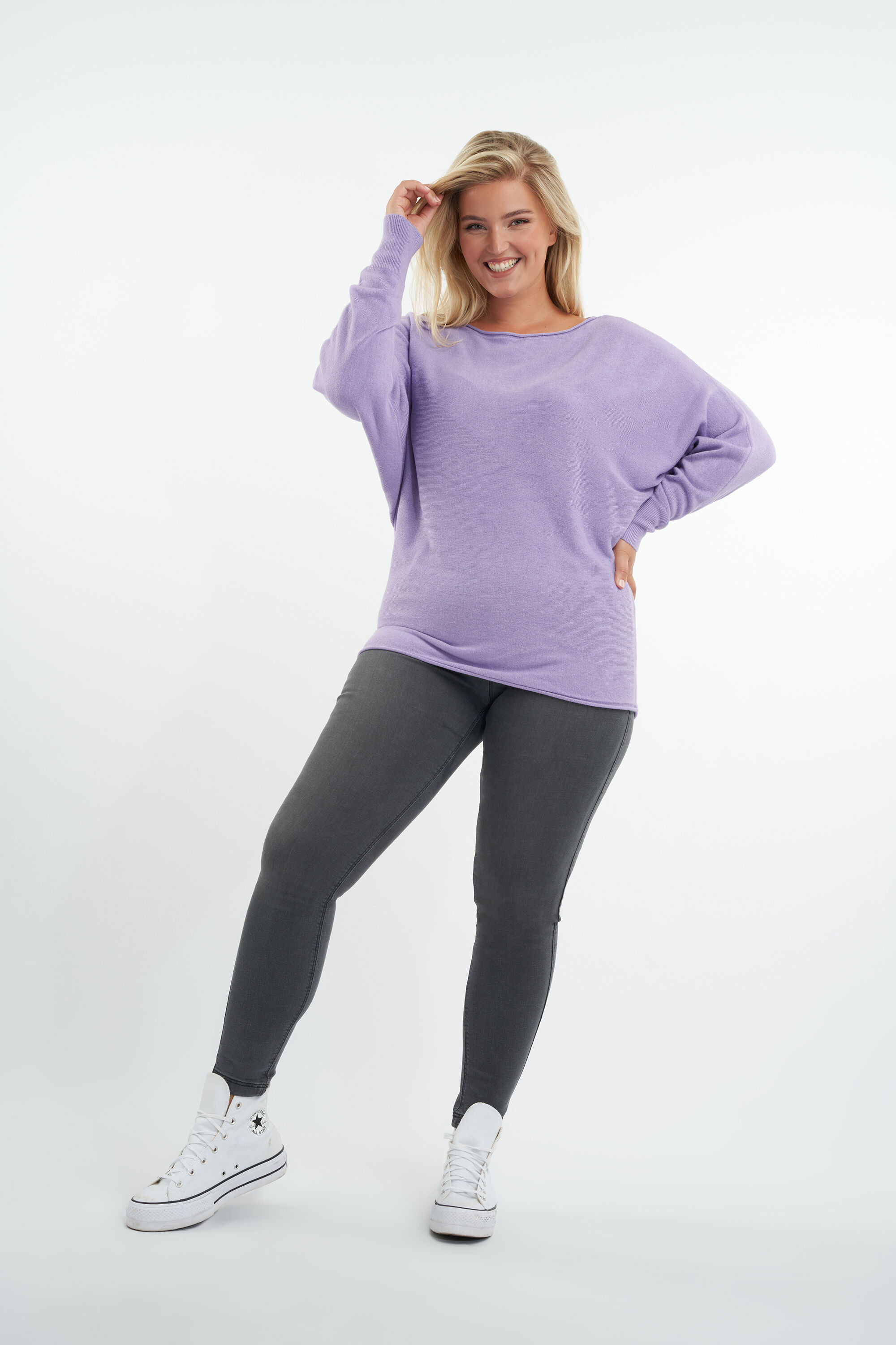 Su&eacute;ter con manga murci&eacute;lago image number 5