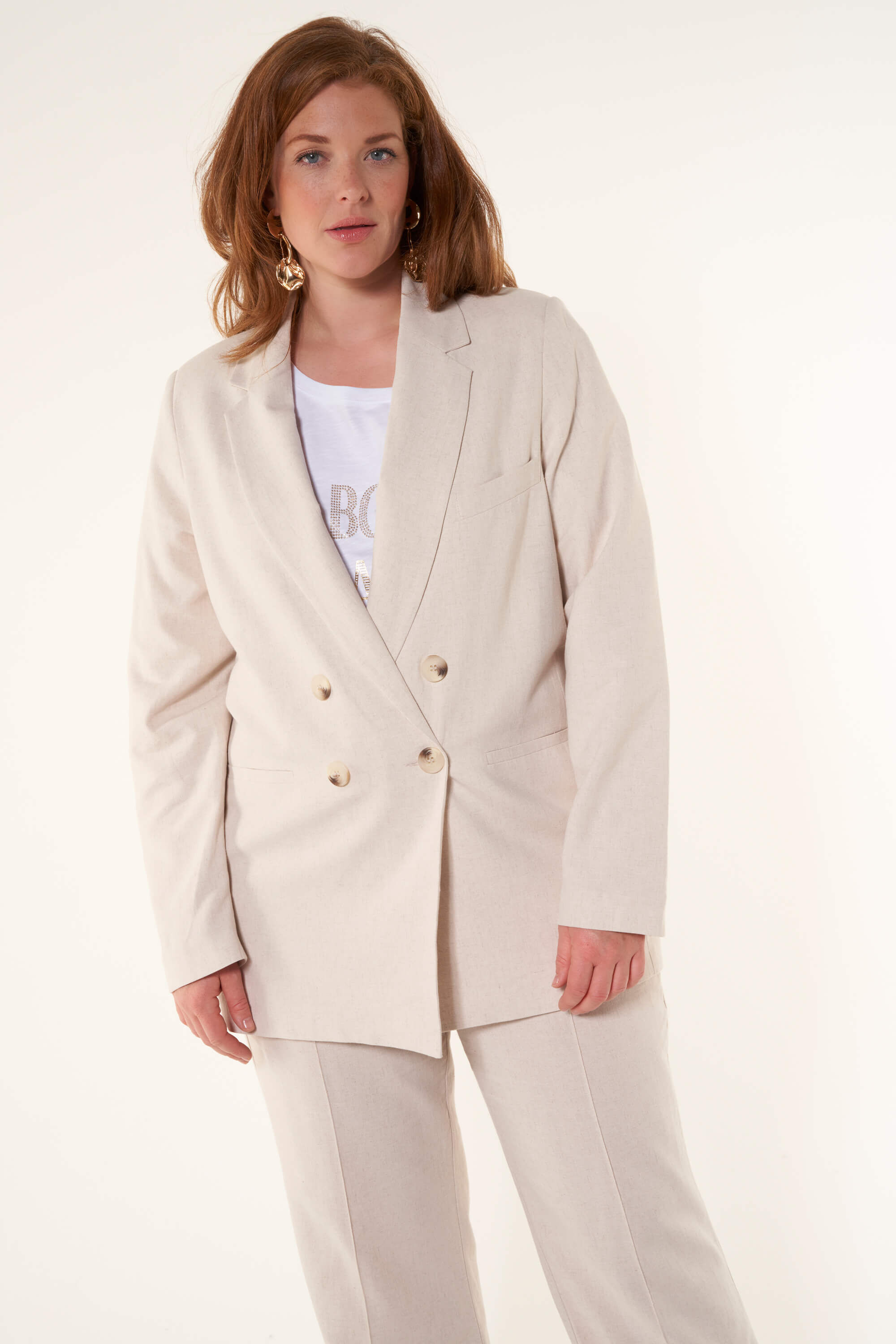 Blazer de lino image number 6