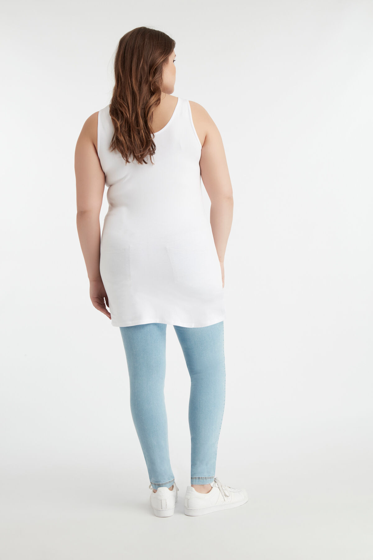 Camisola larga de algod&oacute;n image number 4