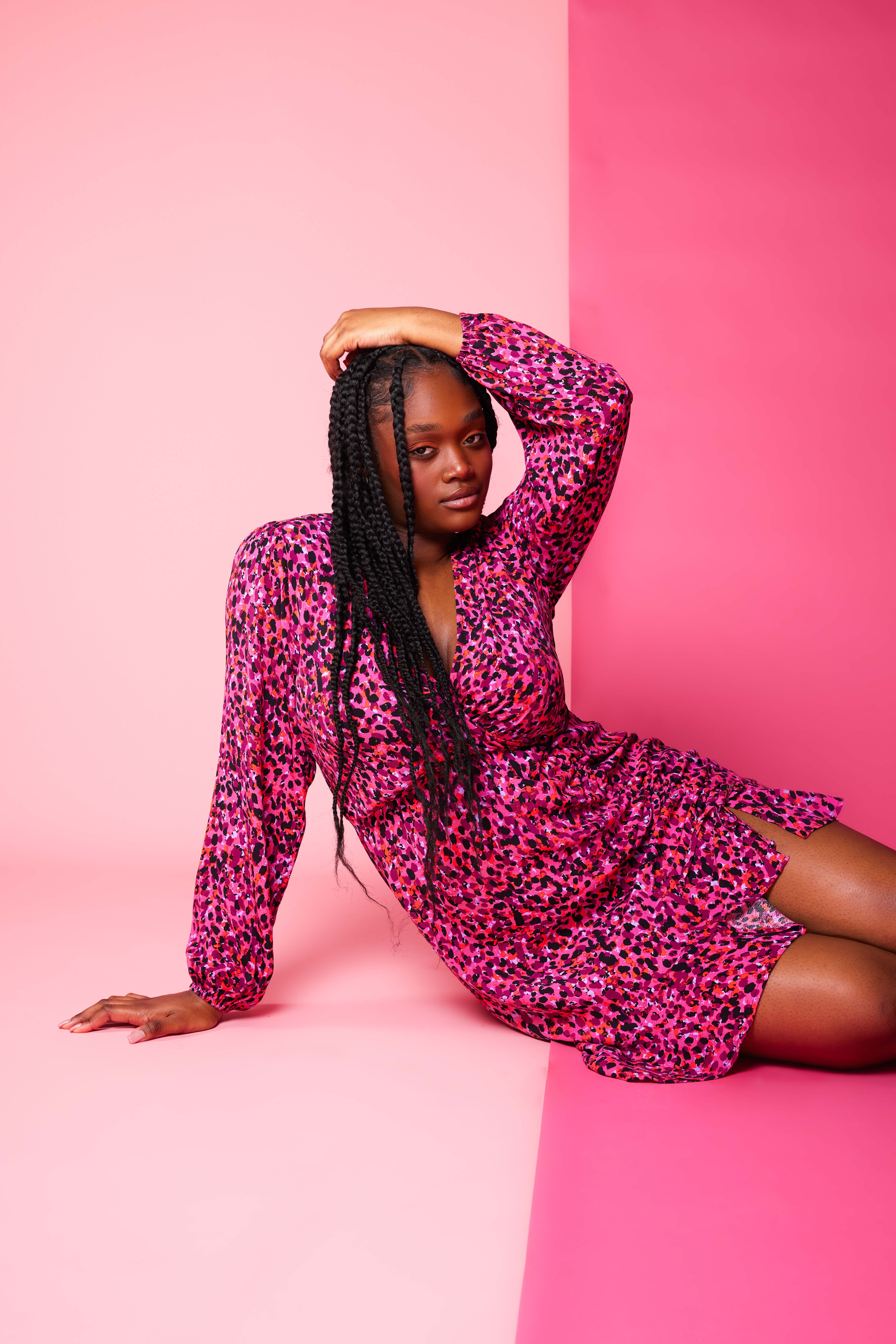 Mujeres Vestido con estampado MS Mode