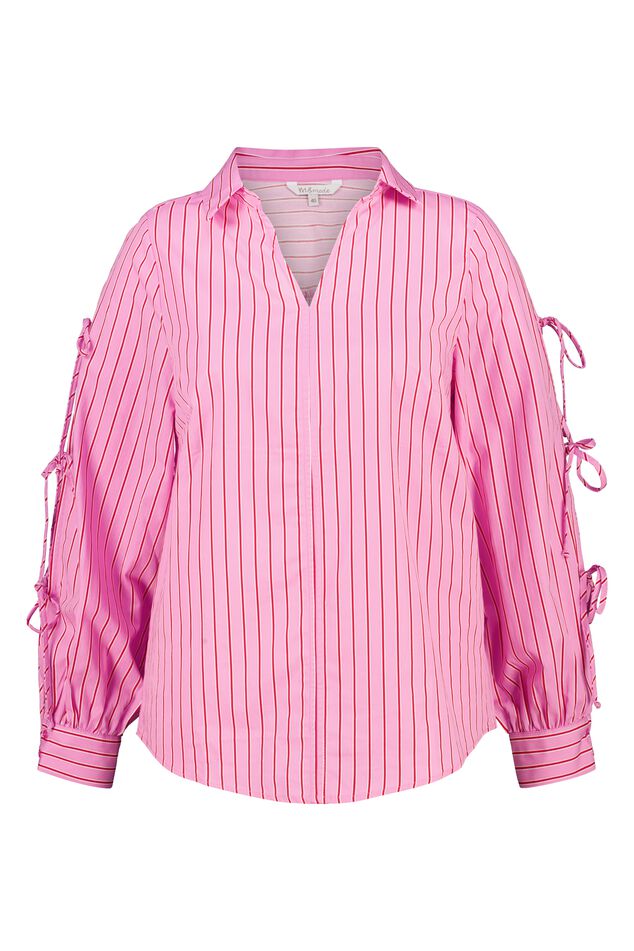 Blusa con lazos como detalle image number 1