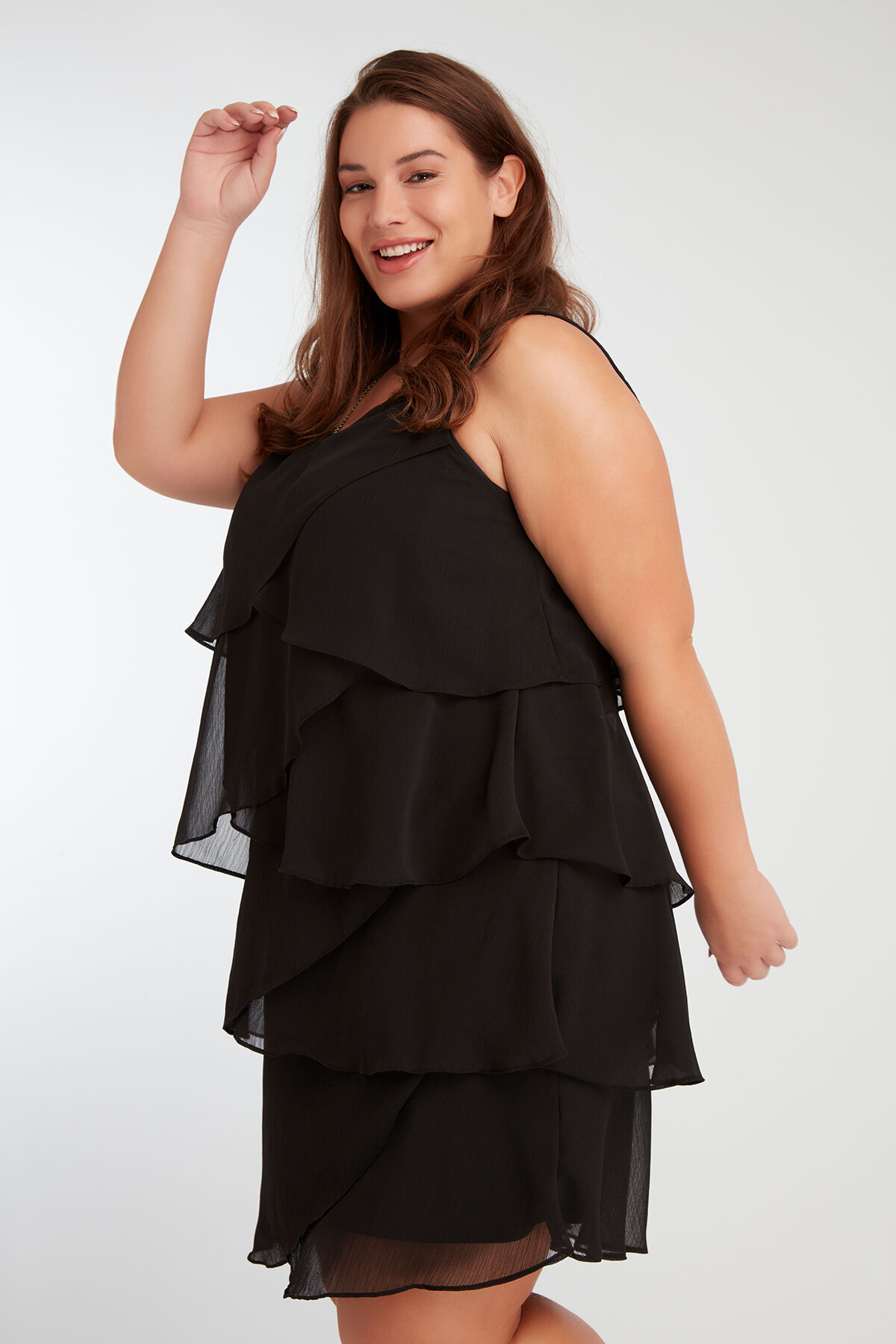 Vestido con volantes   image number 3