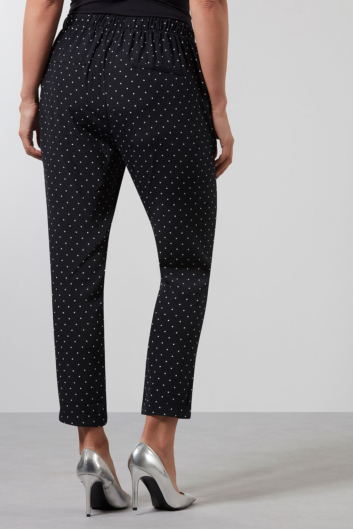 Mujeres Pantalones de lunares pequenos MS Mode