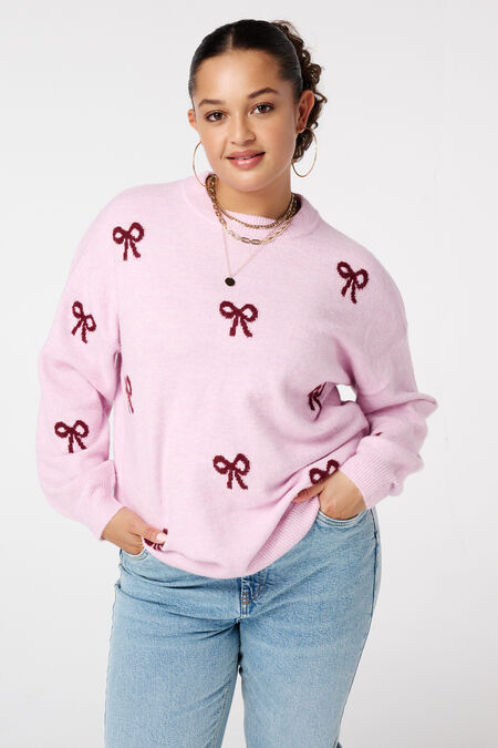 Jersey con estampado de lazos Jersey con estampado de lazos