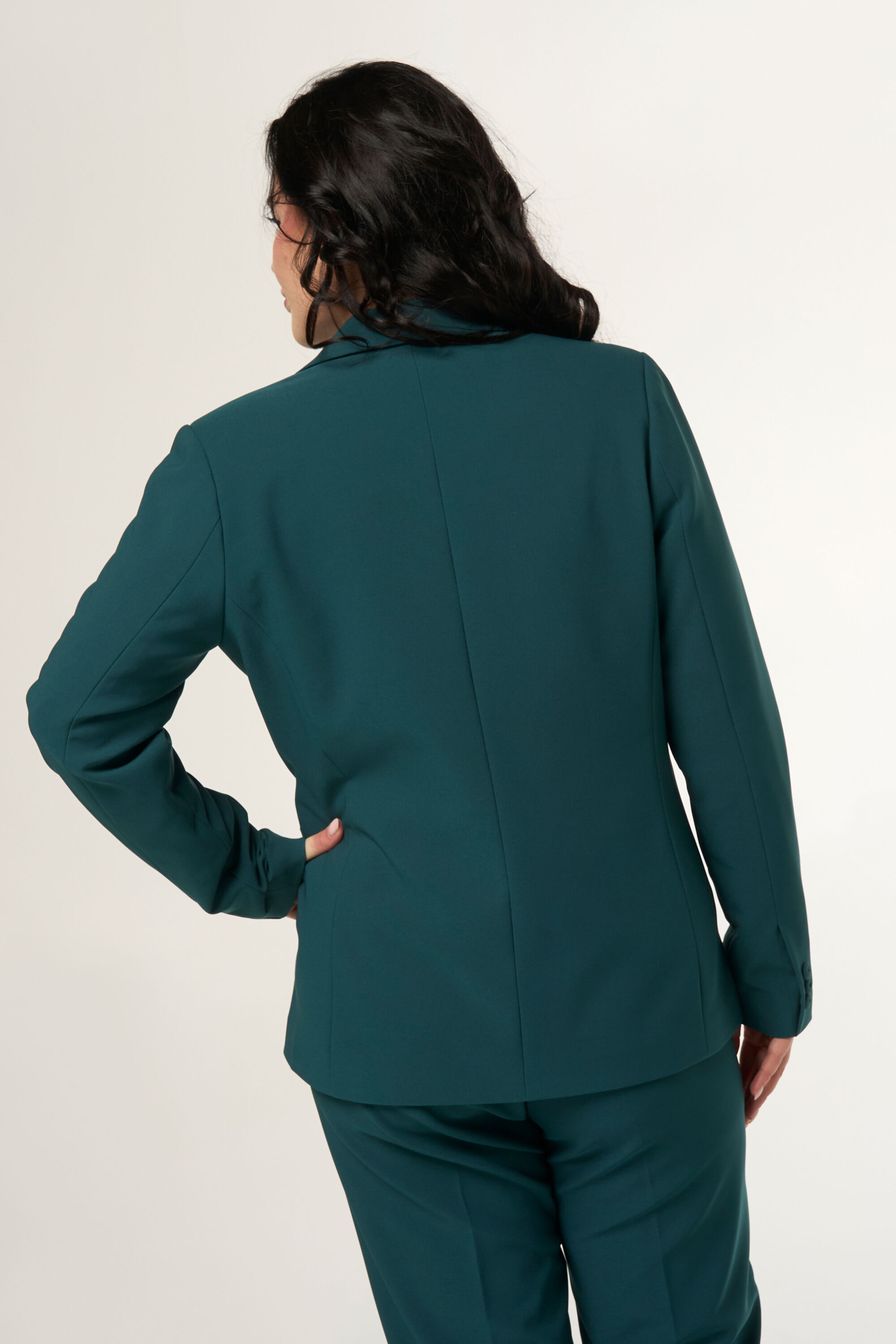 Blazer con cierre de botones image number 3