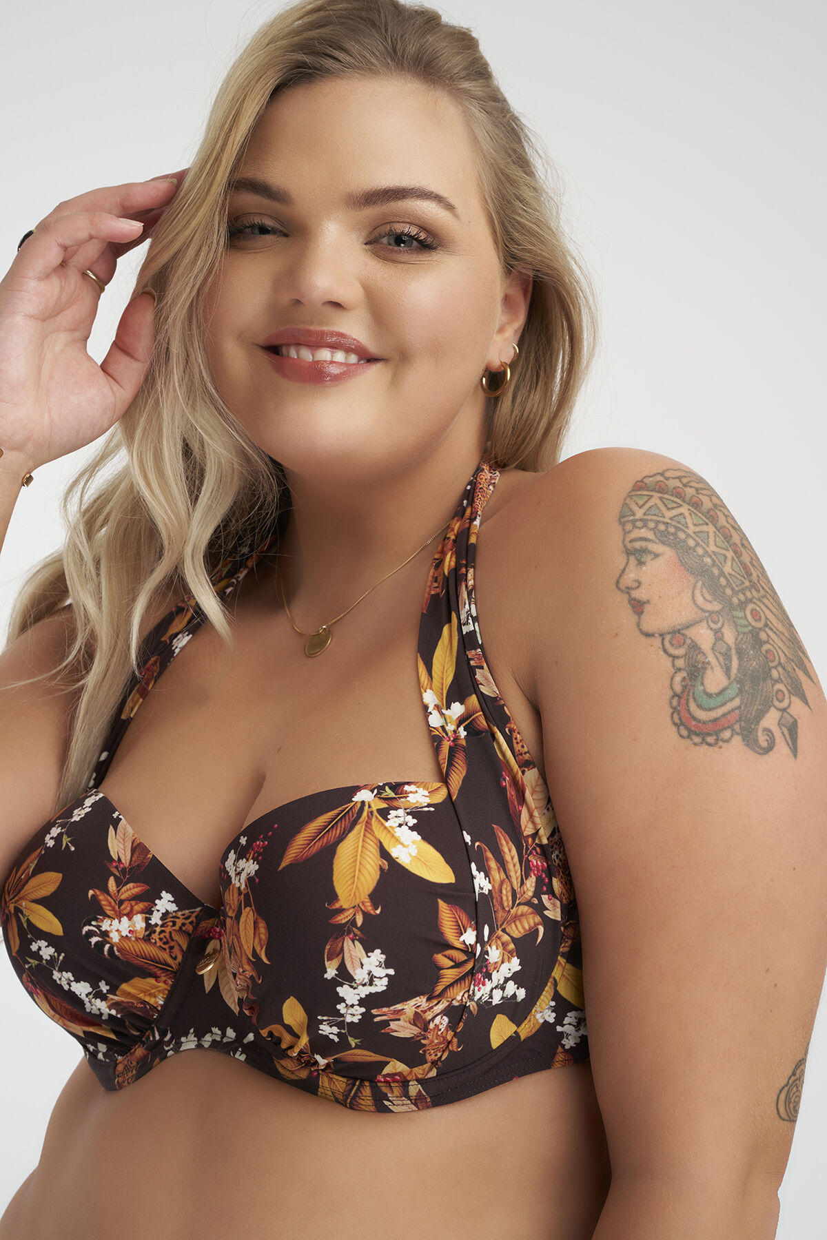 Sujetador de bikini con estampado image number 5