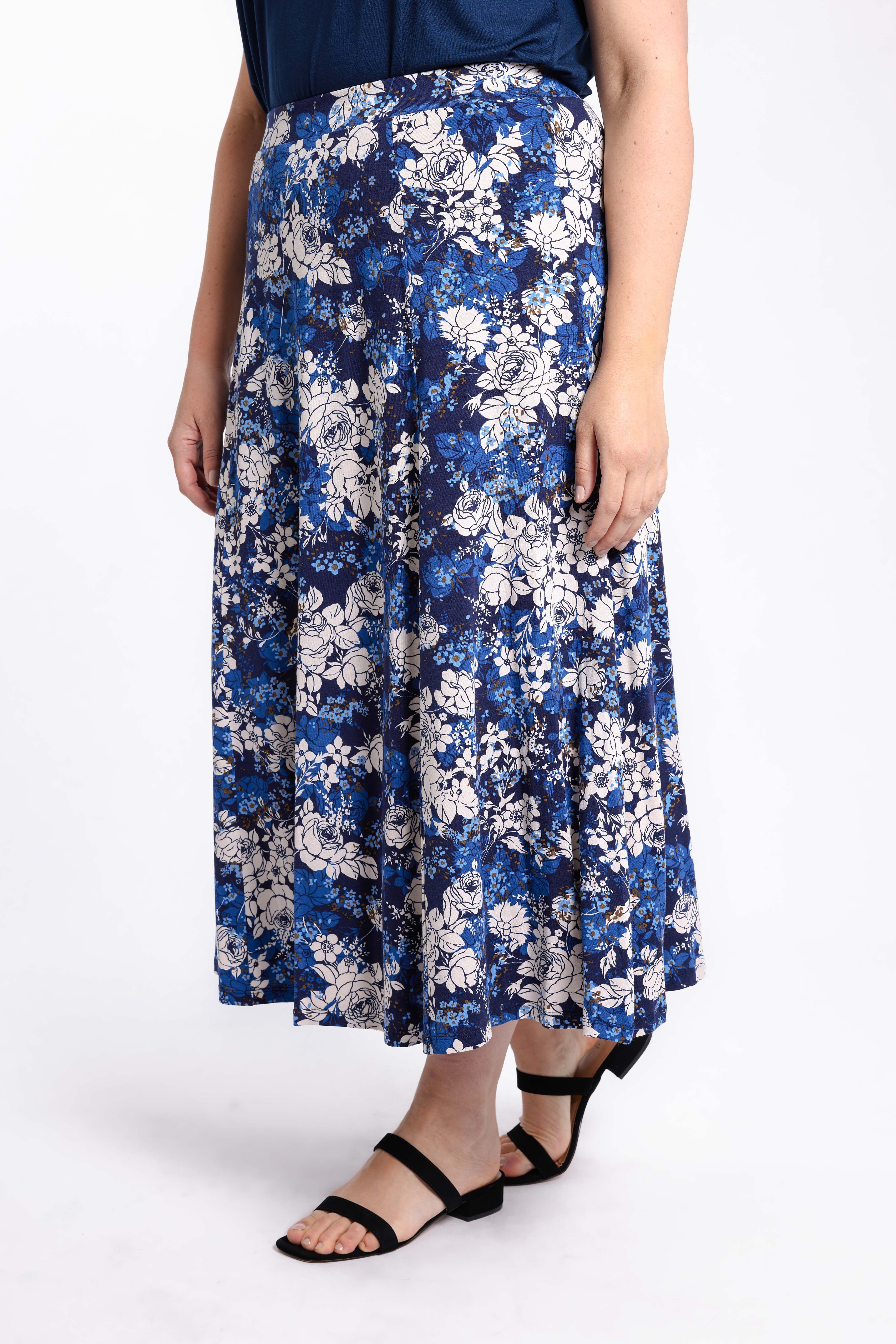 Falda maxi con bolsillos image number 6