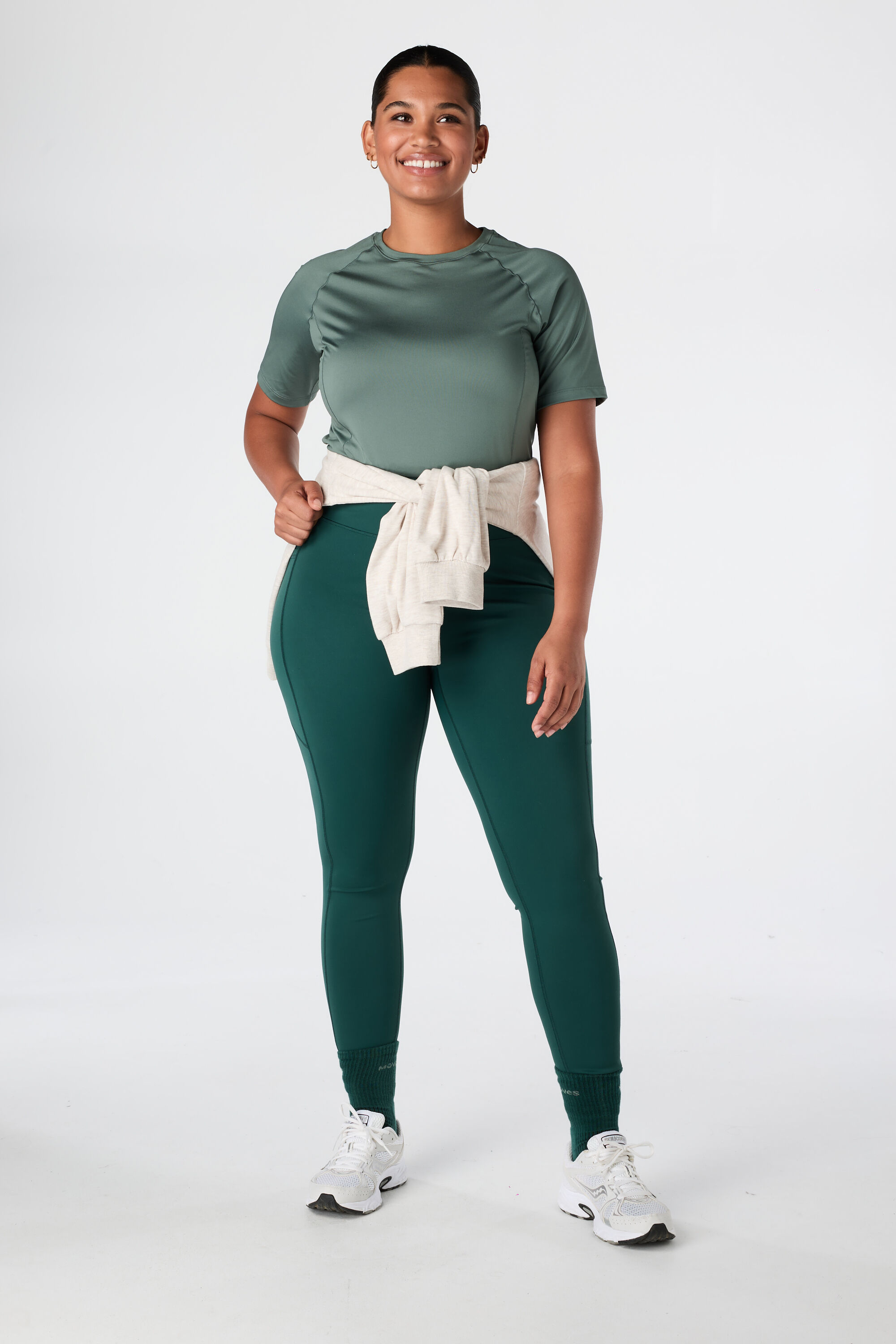 Leggings deportivos con bolsillos laterales