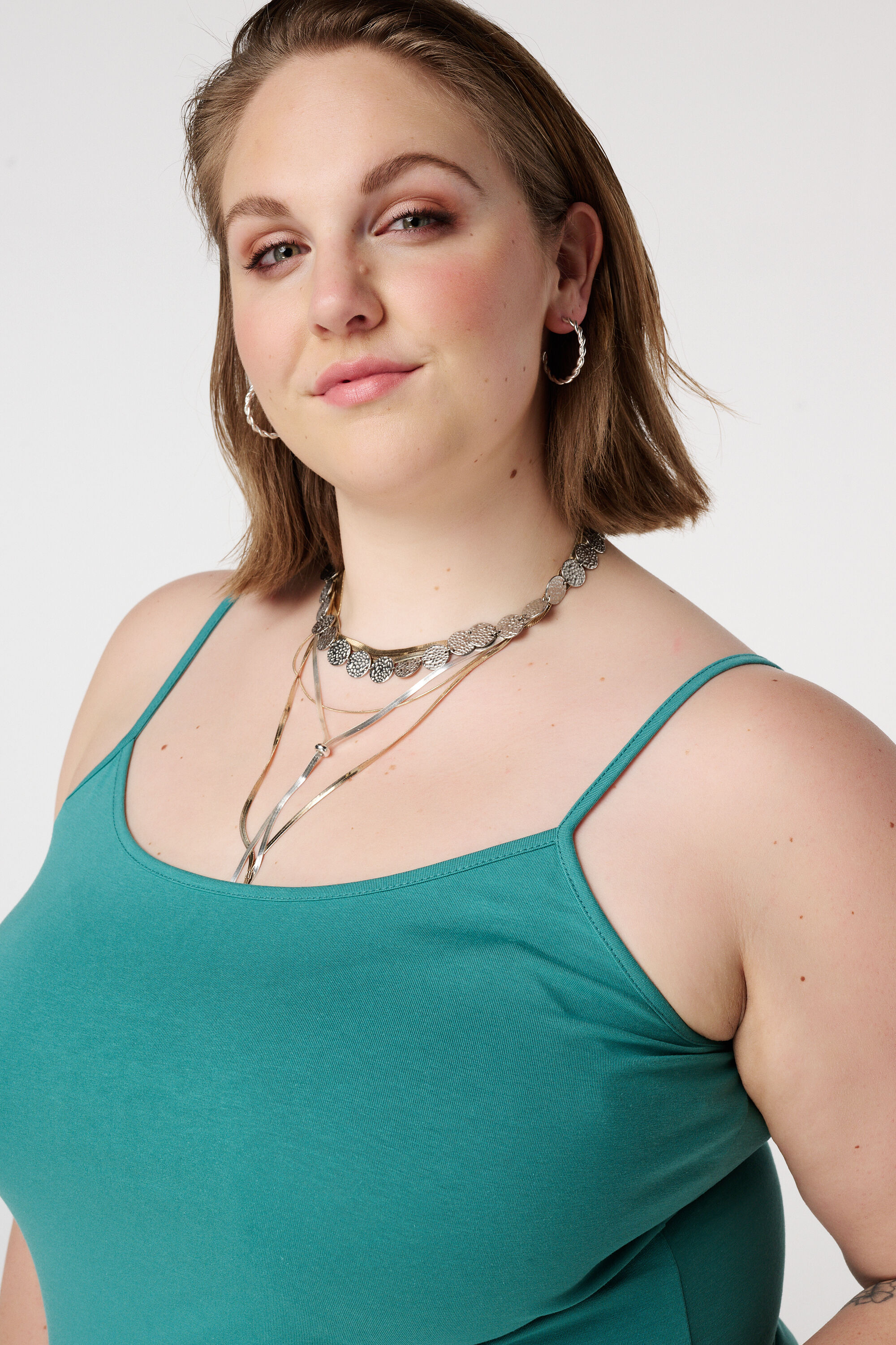 Top de espagueti con el&aacute;stico image number 4