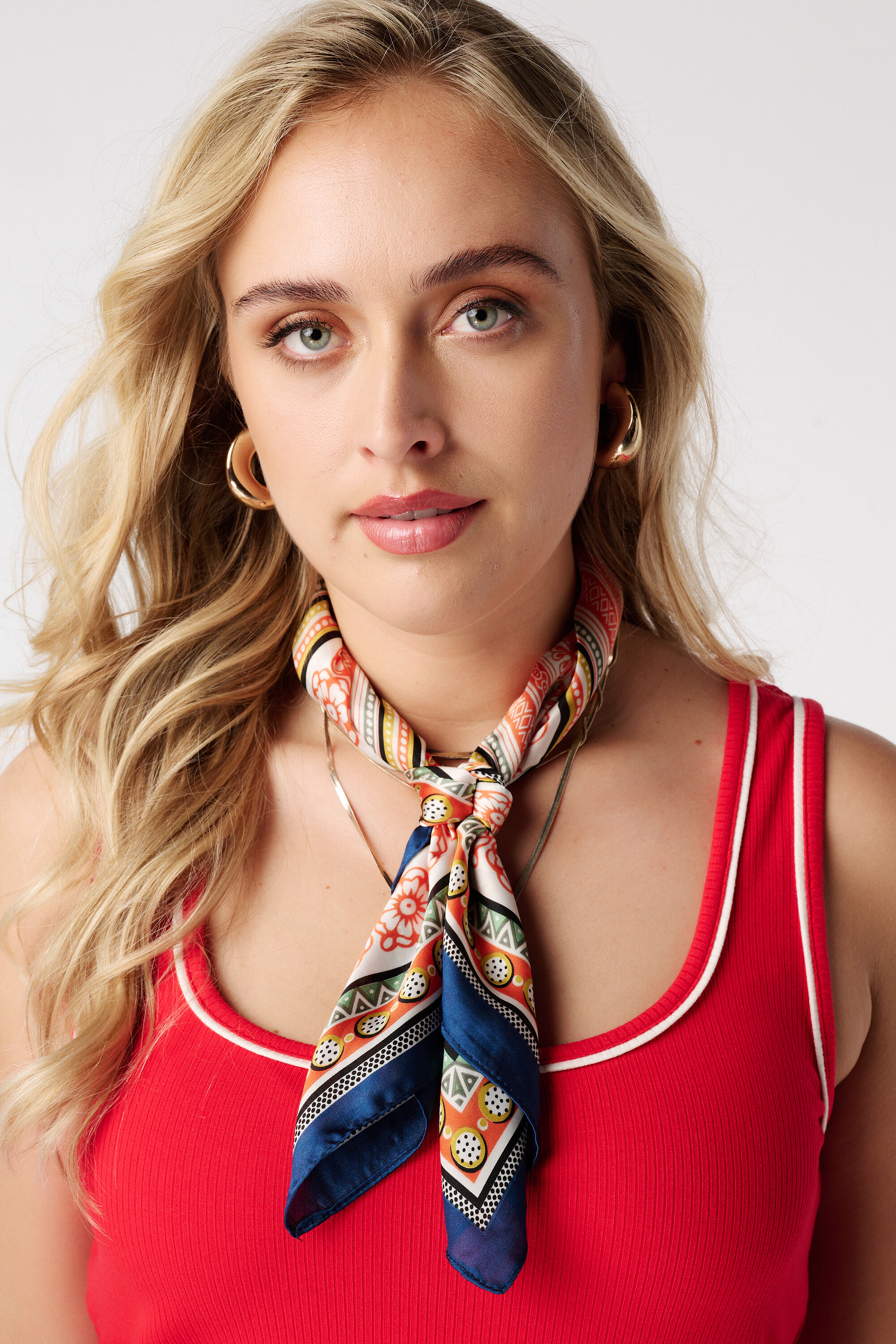 Pa&ntilde;uelo bandana con estampado