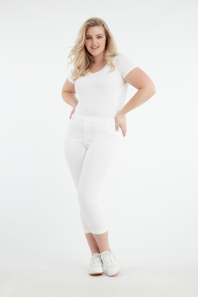 Treggings ajustados 7/8 POPPY image number 6