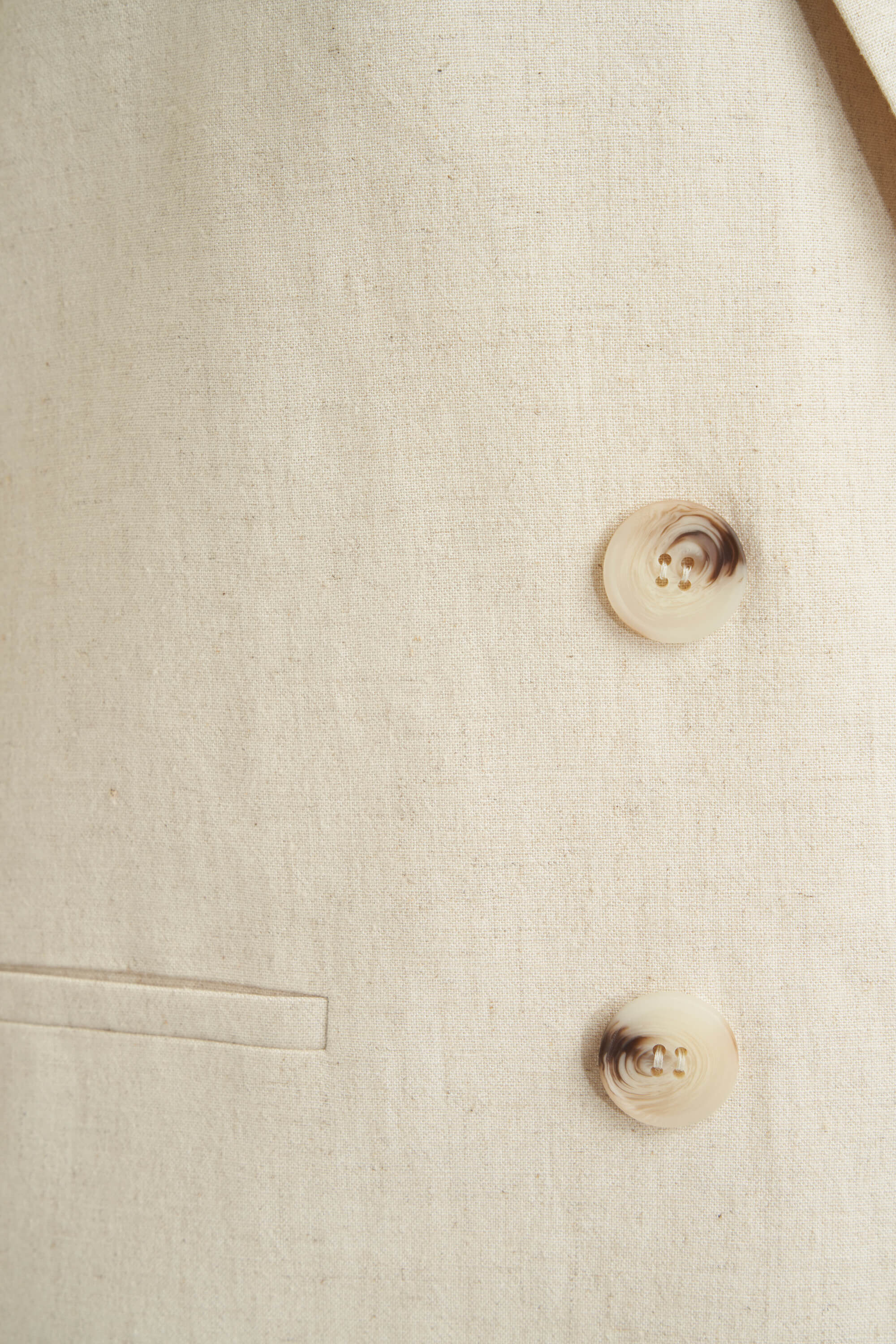 Blazer de lino  image number 5