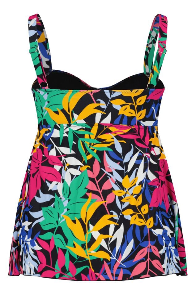 Top de tankini estampado image number 3
