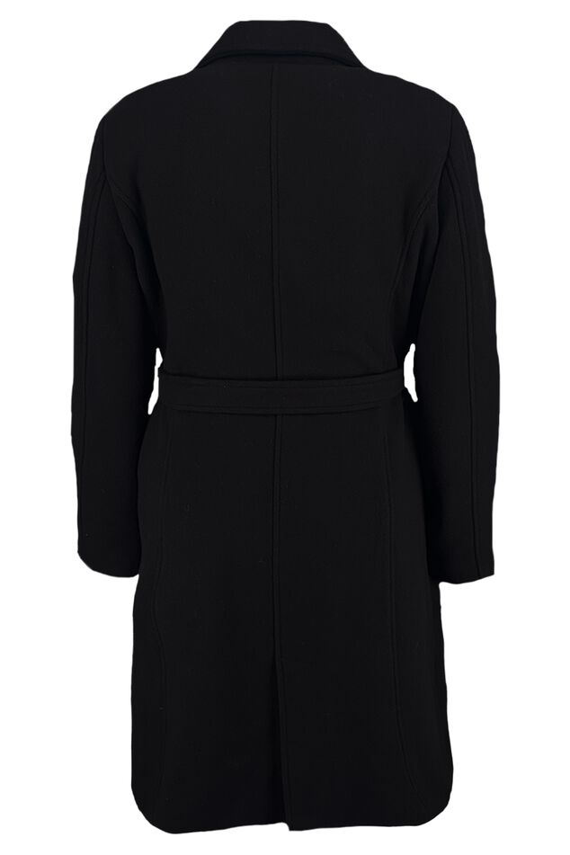 Abrigo largo con cinturón image number 3