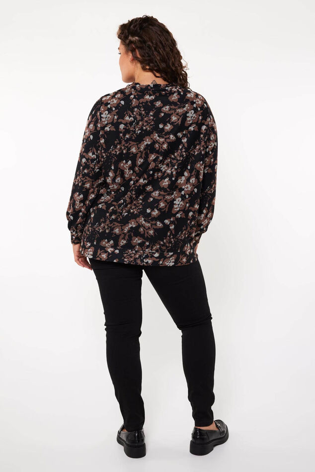 Suéter con estampado floral image number 3