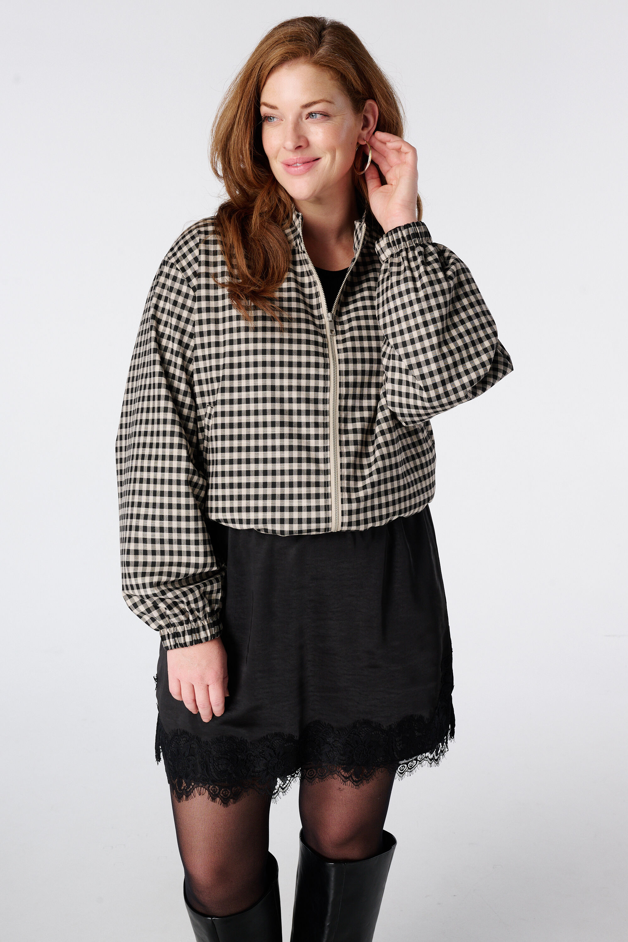 Chaqueta de cuadros