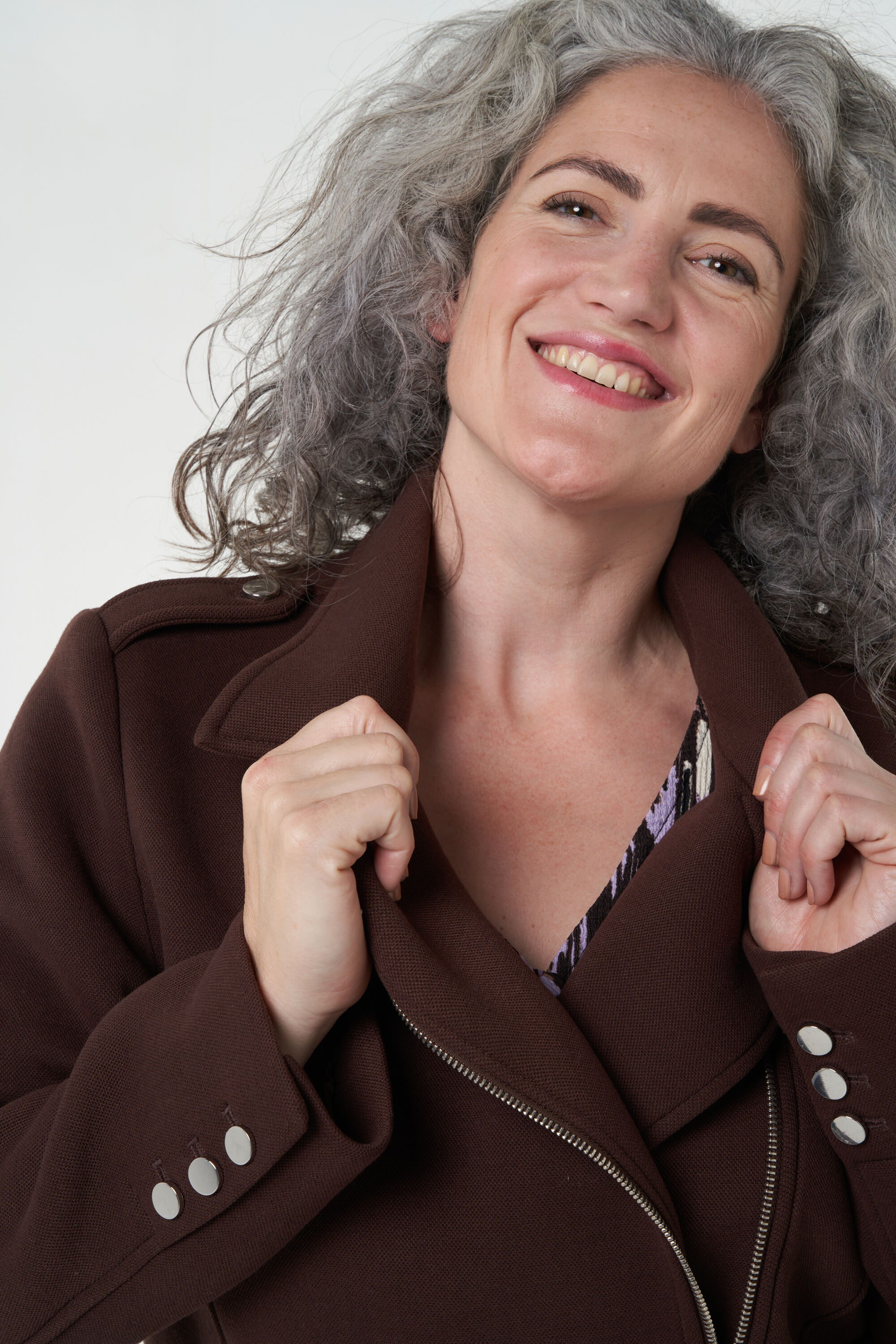 Cazadora biker forrada image number 7