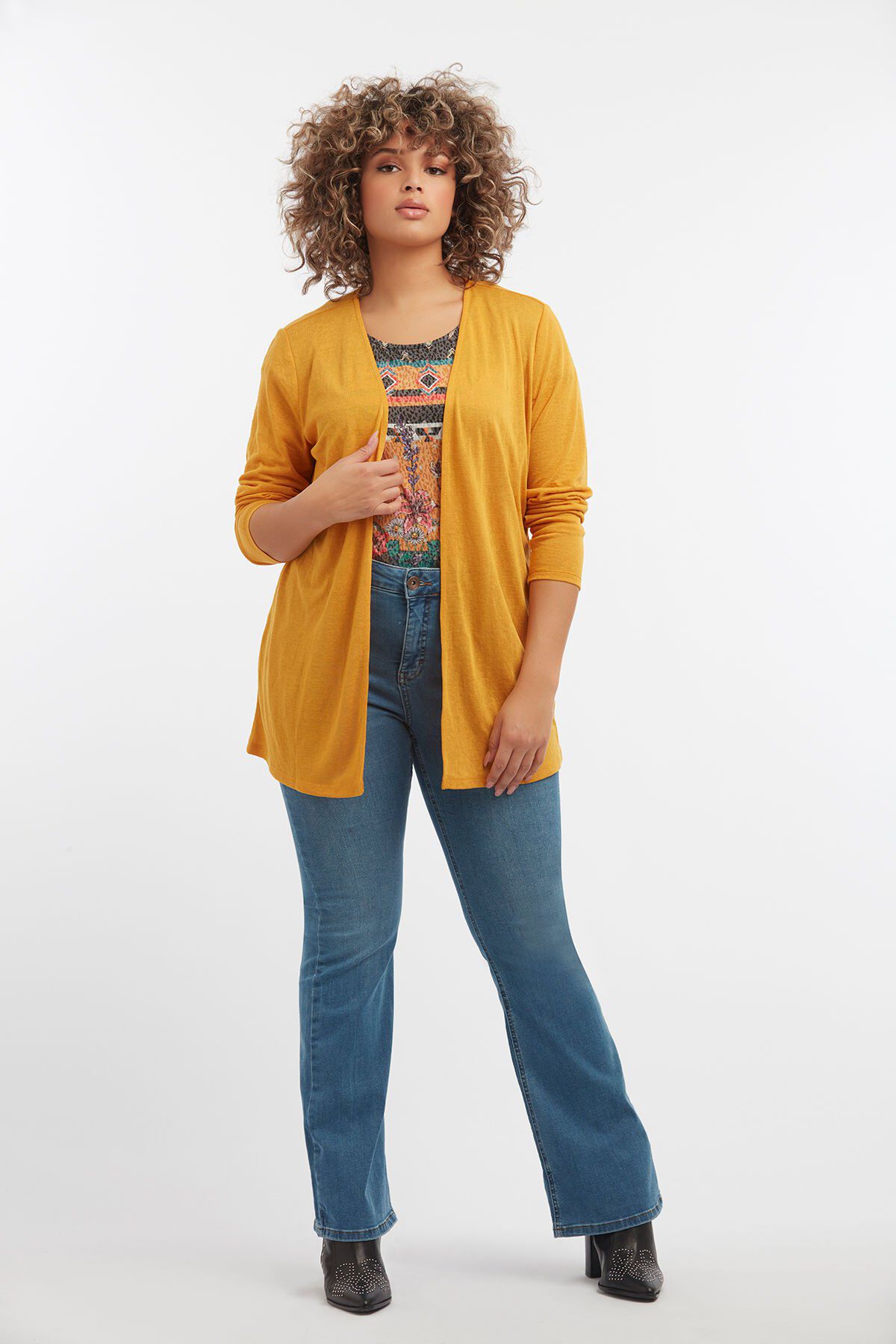 C&aacute;rdigan fino abierto image number 4