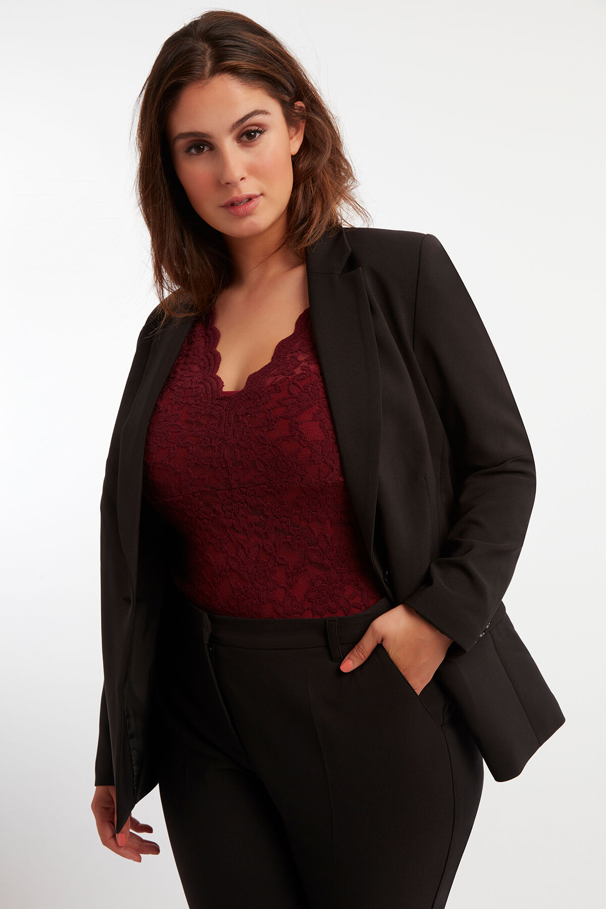 Top de encaje image number 6