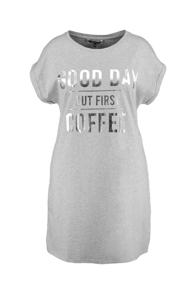 Camiseta oversized pijama image number 1