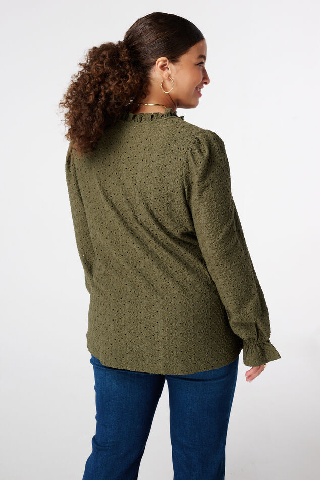 Top con bordado image number 3