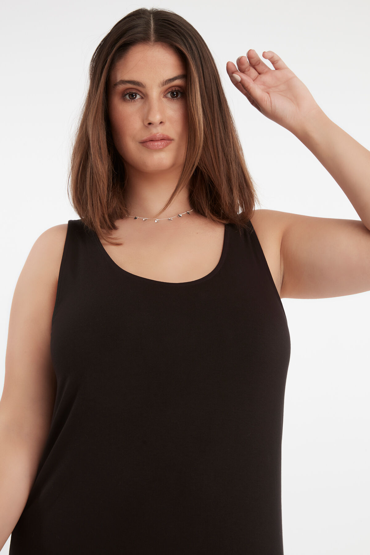 Maxivestido con abertura image number 3