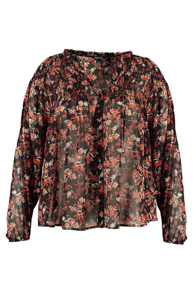 Blusa con estampado   image number 1