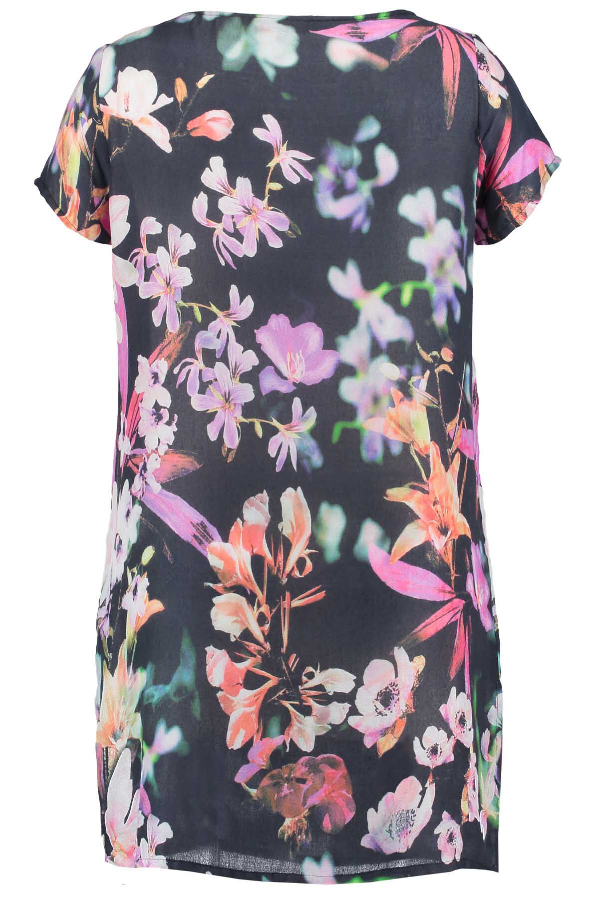 Blusa colorida palabra de honor  image number 2