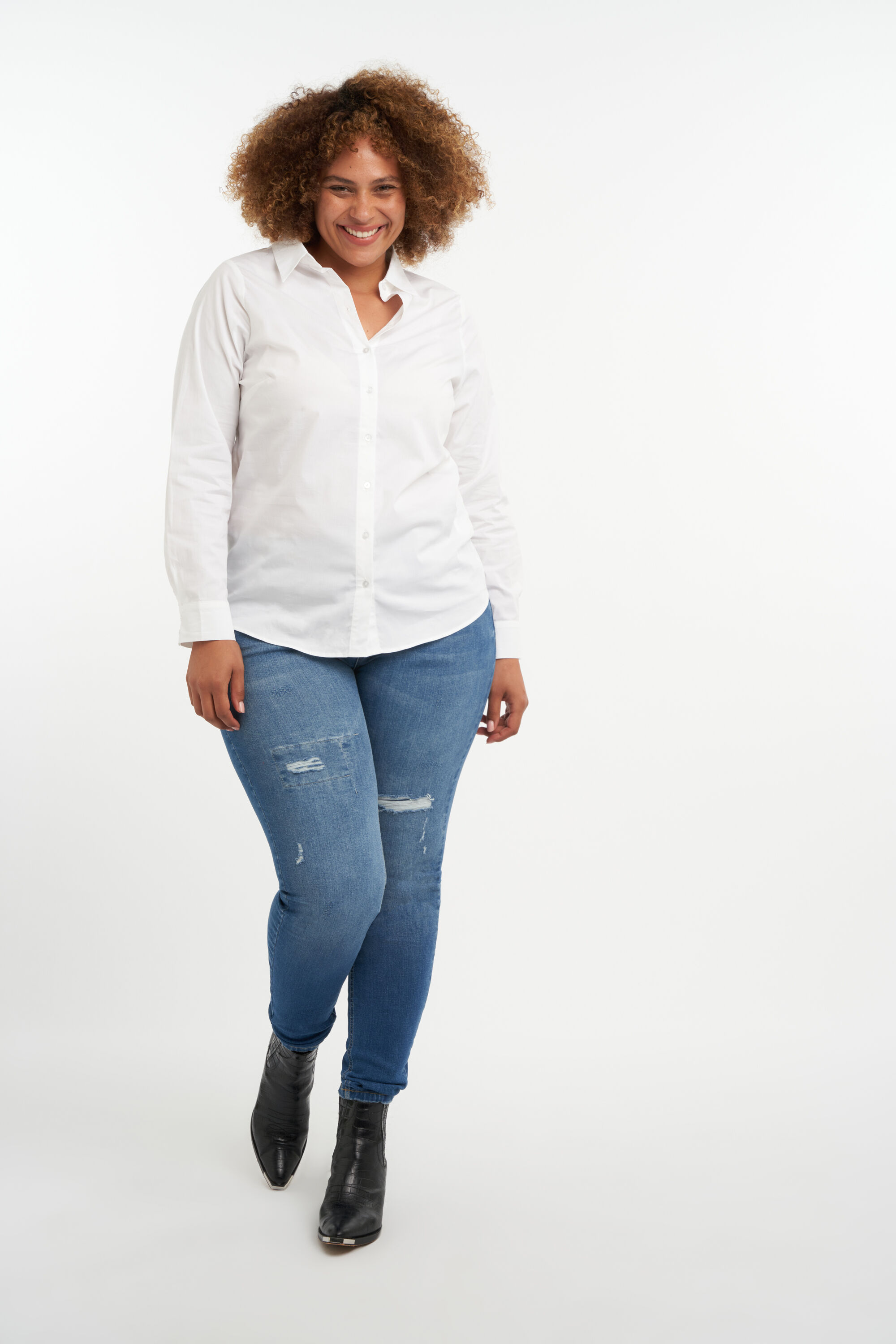 Blusa de popel&iacute;n image number 5