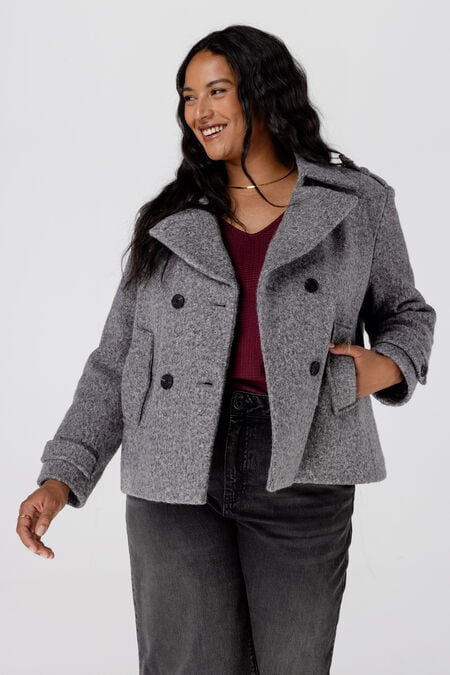 Chaqueta corta cruzada Chaqueta corta cruzada