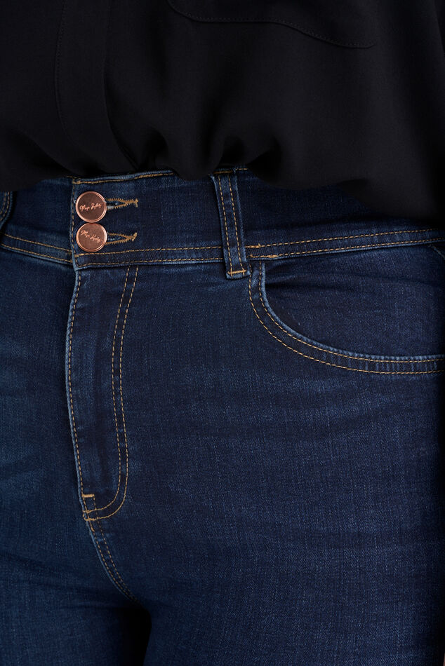 Vaqueros SCULPTS de corte pitillo  image number 6