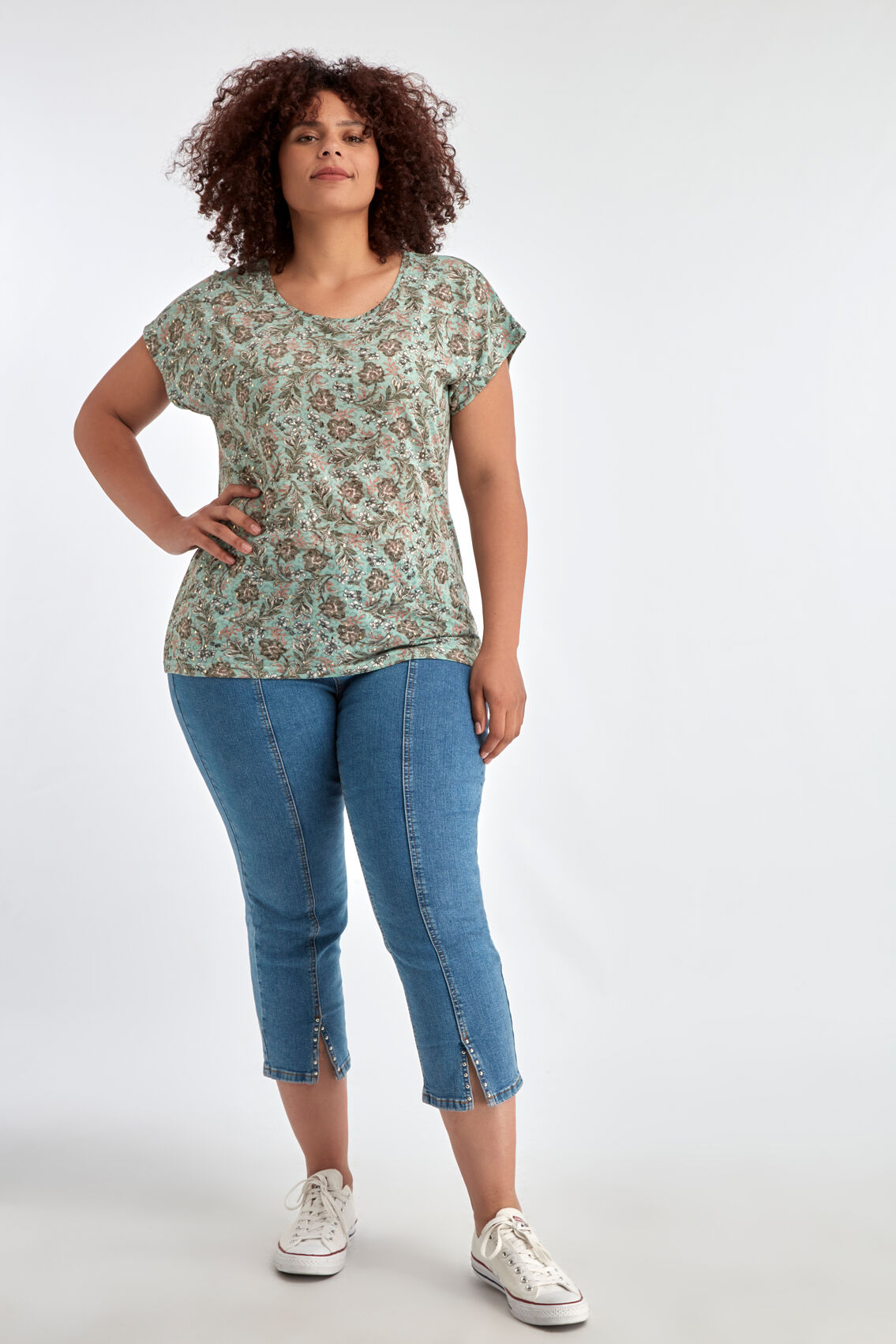 Top con mangas recortadas image number 5