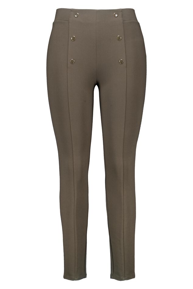 Tregging con botones dorados image number 1