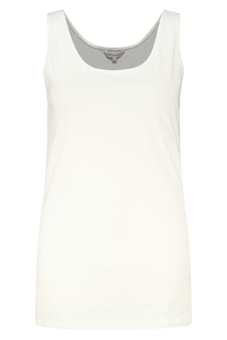 Camiseta sin mangas de algodón