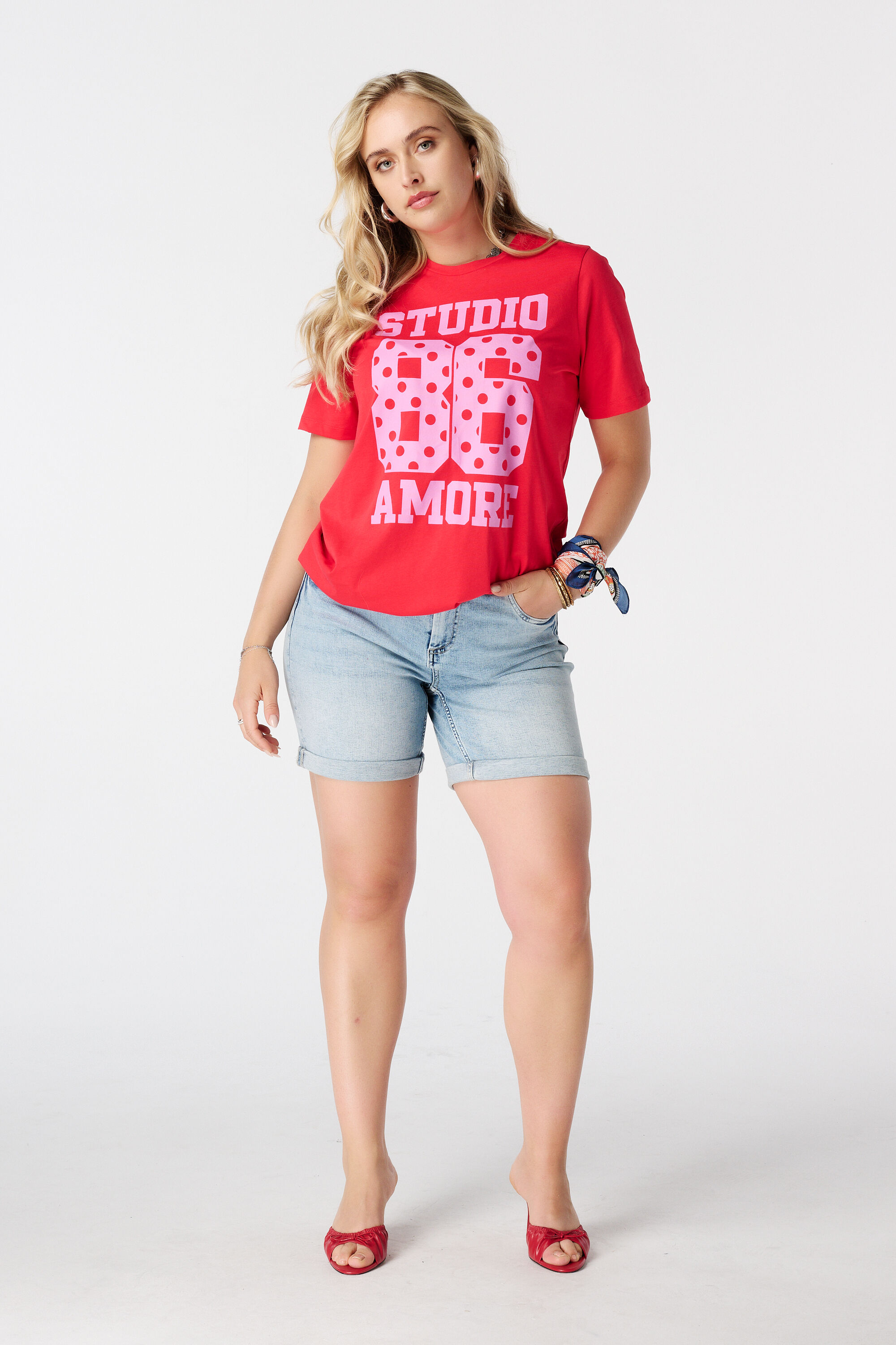 Camiseta informal con estampado image number 5