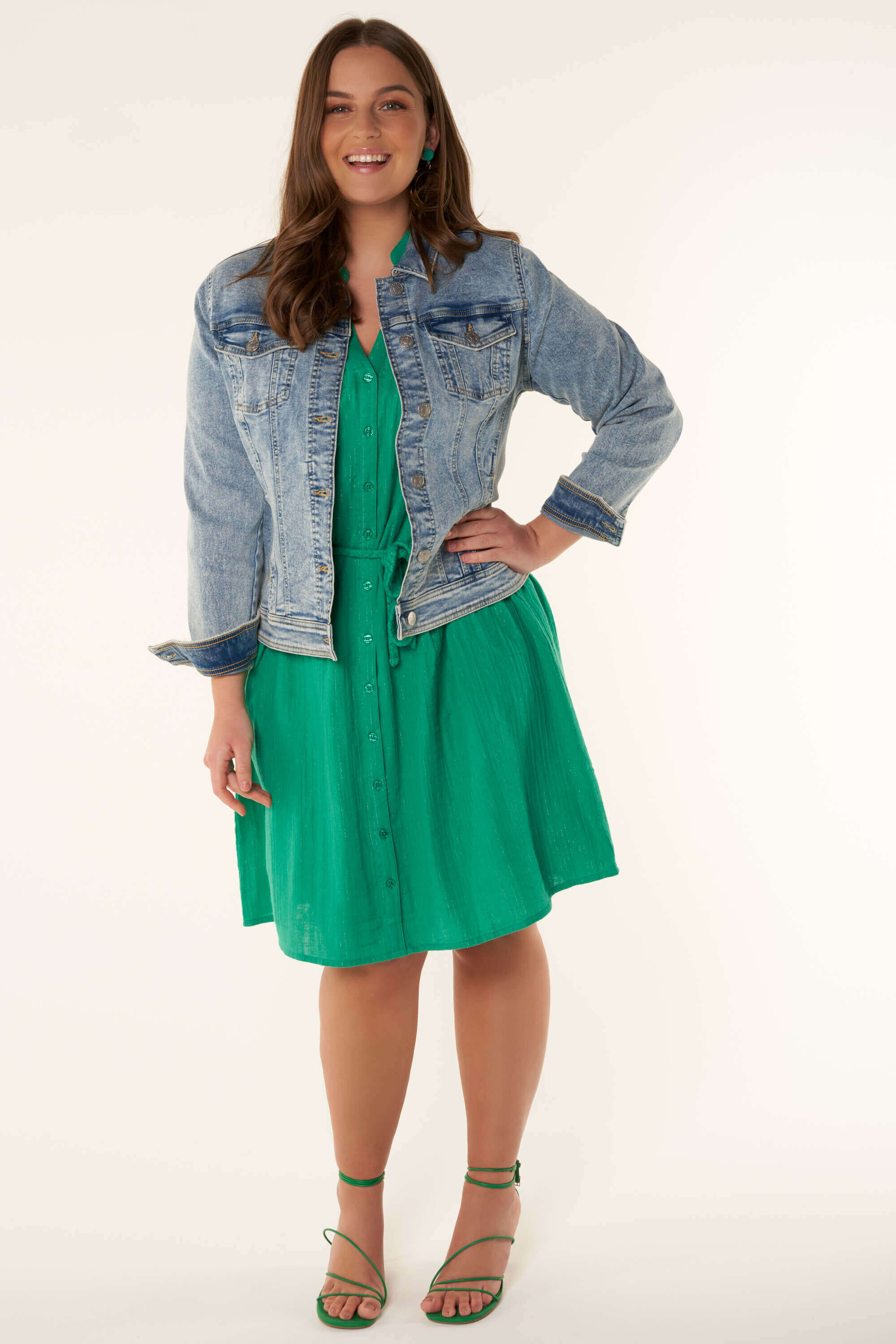 Chaqueta de mezclilla image number 6