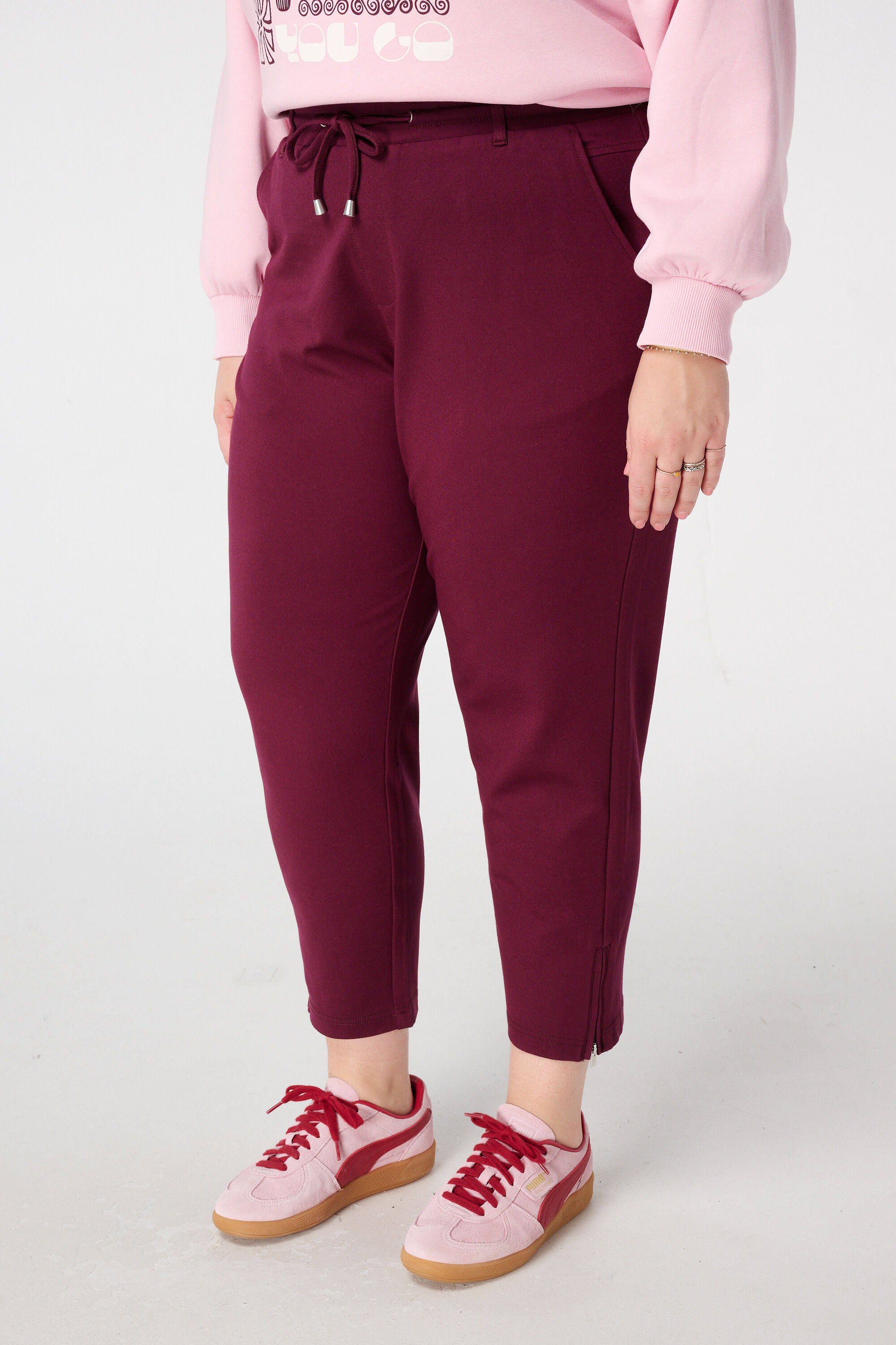 Pantal&oacute;n con cintura el&aacute;stica image number 5