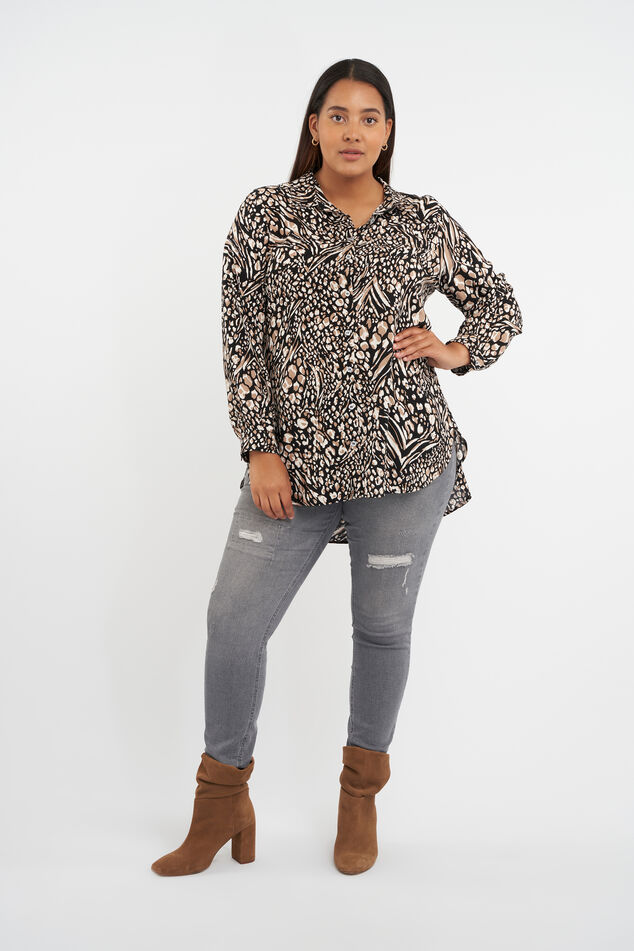 Blusa con estampado image number 5