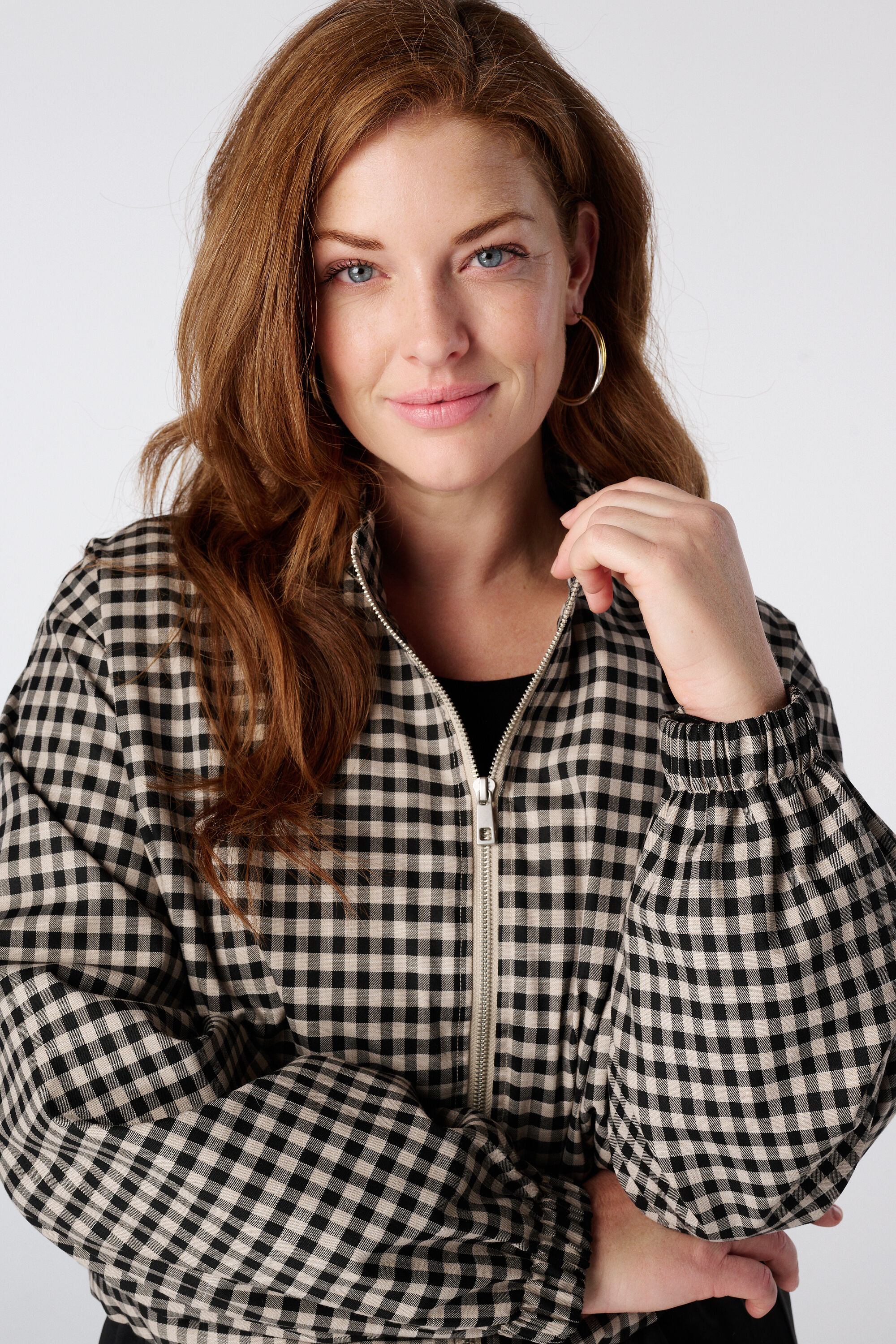 Chaqueta de cuadros image number 2